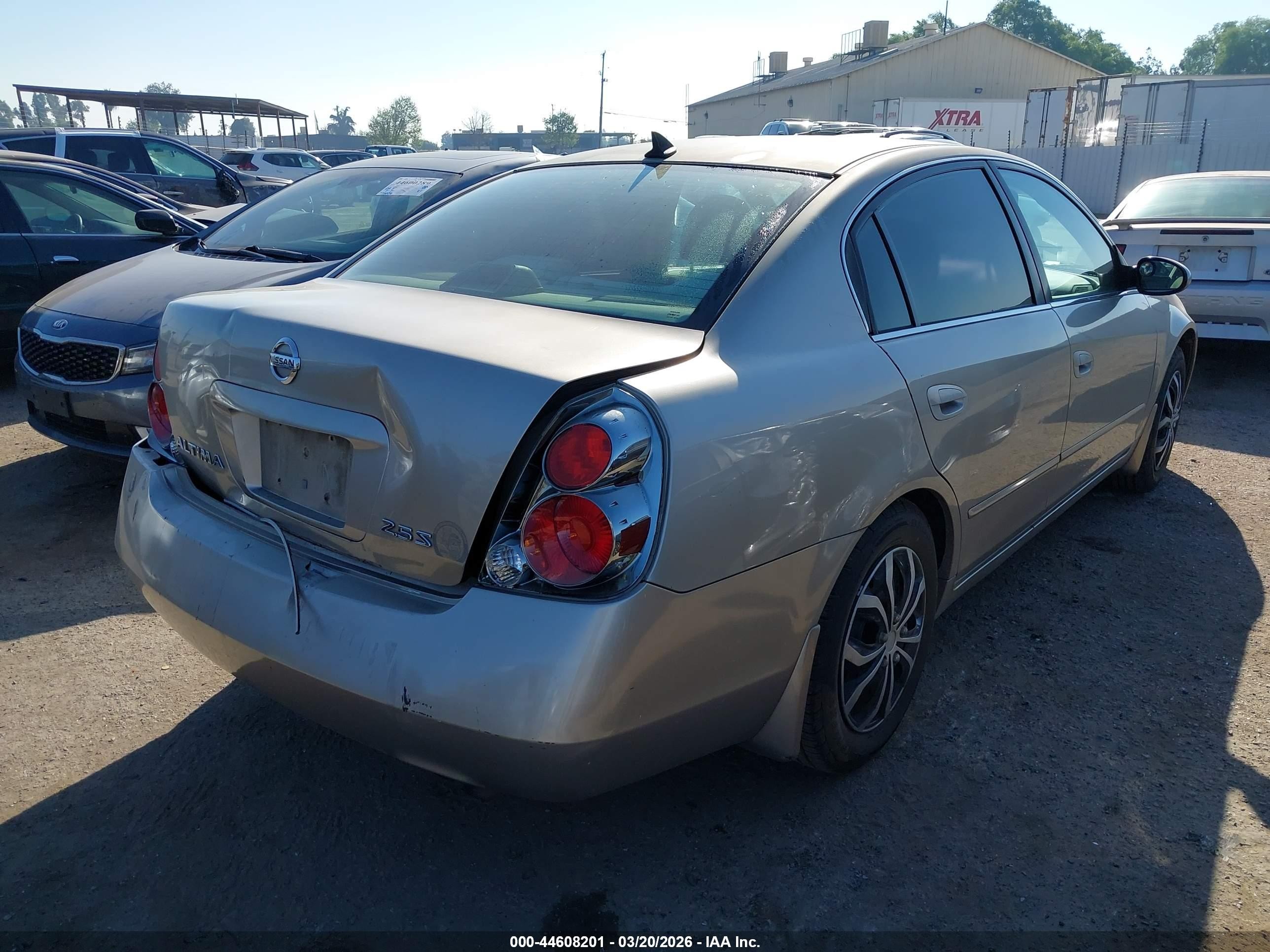 2006 Nissan Altima 2.5 S Gray vin: 1N4AL11DX6N389086