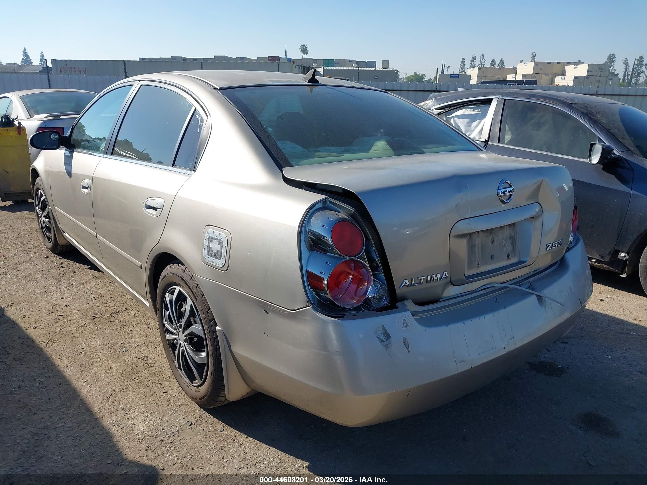 2006 Nissan Altima 2.5 S Gray vin: 1N4AL11DX6N389086