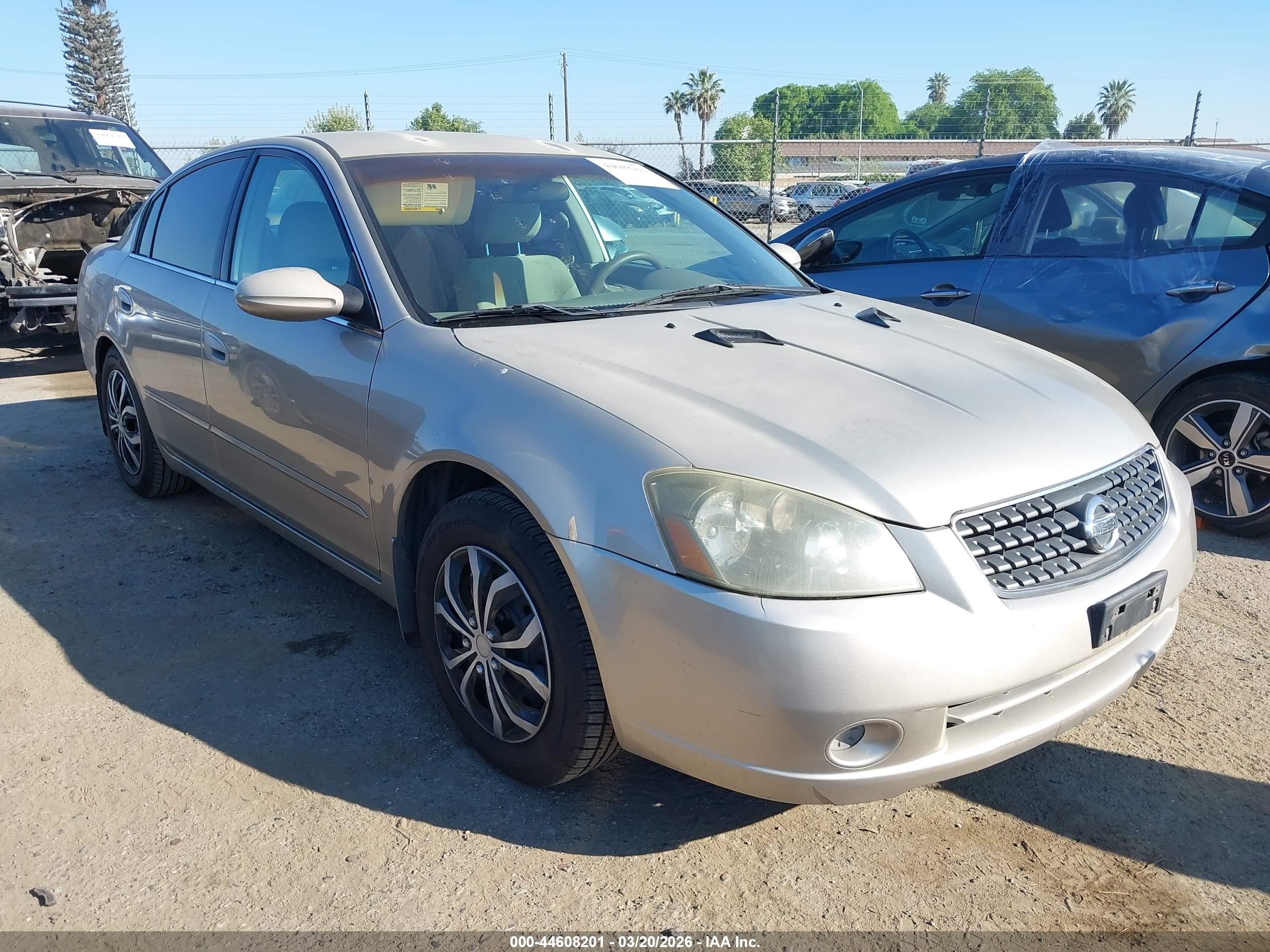 2006 Nissan Altima 2.5 S Gray vin: 1N4AL11DX6N389086