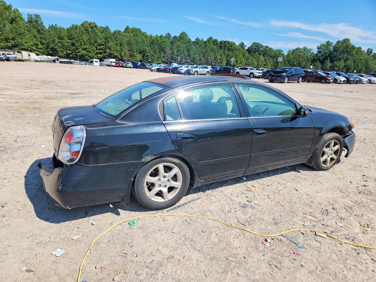 2006 Nissan Altima 2.5 Black vin: 1N4AL11DX6N425181