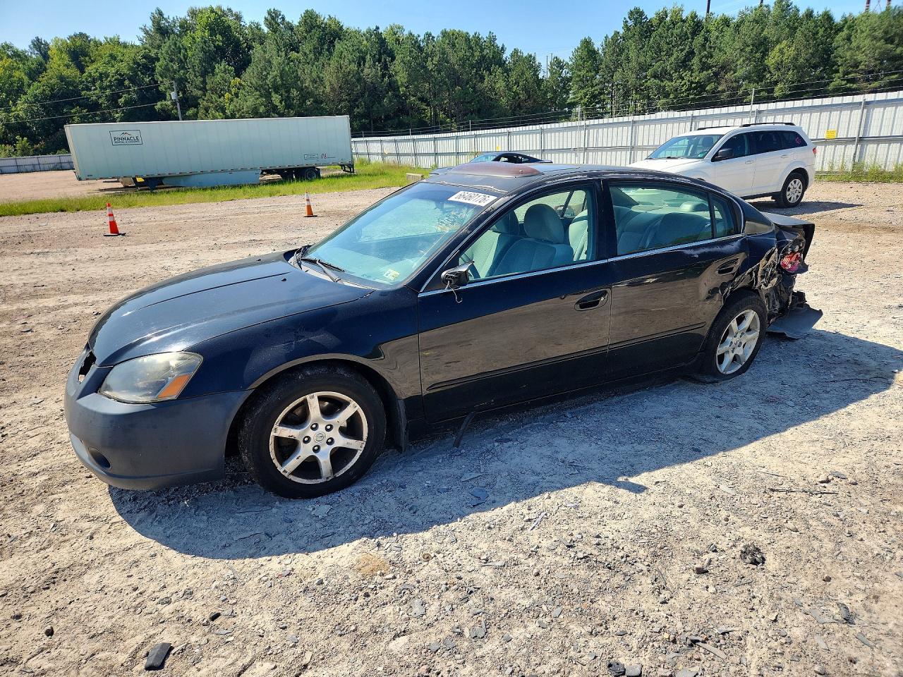 2006 Nissan Altima 2.5 Black vin: 1N4AL11DX6N425181