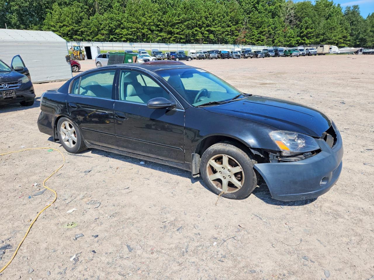 2006 Nissan Altima 2.5 Black vin: 1N4AL11DX6N425181