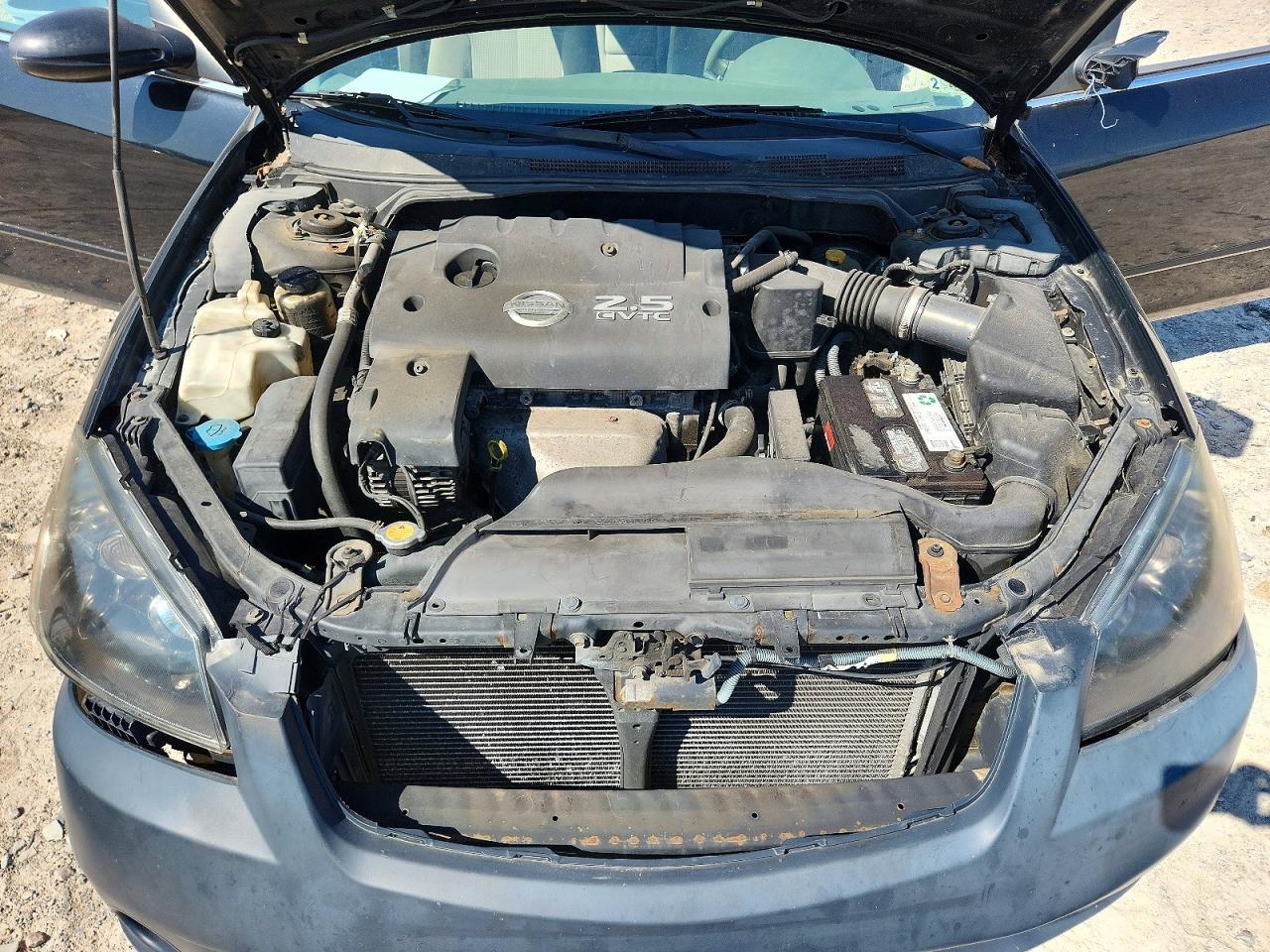 2006 Nissan Altima 2.5 Black vin: 1N4AL11DX6N425181