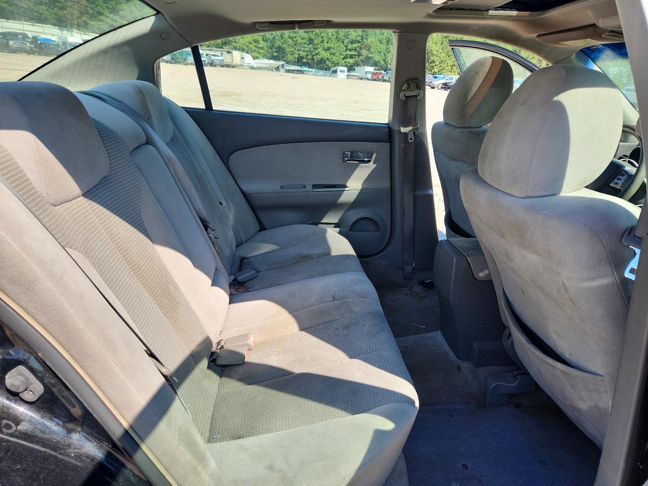 2006 Nissan Altima 2.5 Black vin: 1N4AL11DX6N425181