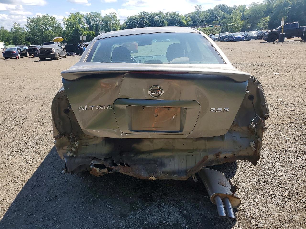 2006 Nissan Altima 2.5 Gray vin: 1N4AL11DX6N435404