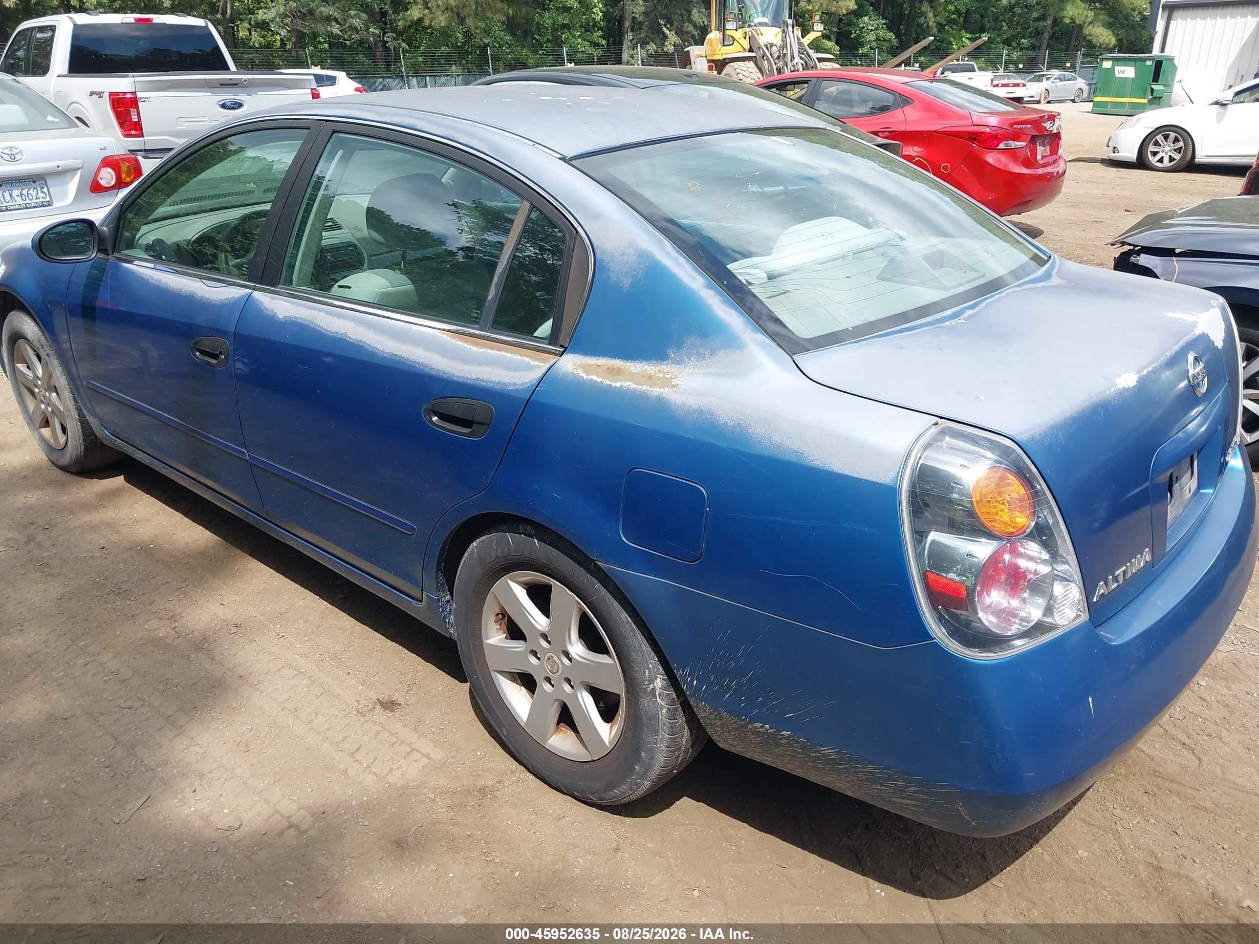 2003 Nissan Altima S/sl Light Blue vin: 1N4AL11E03C240959