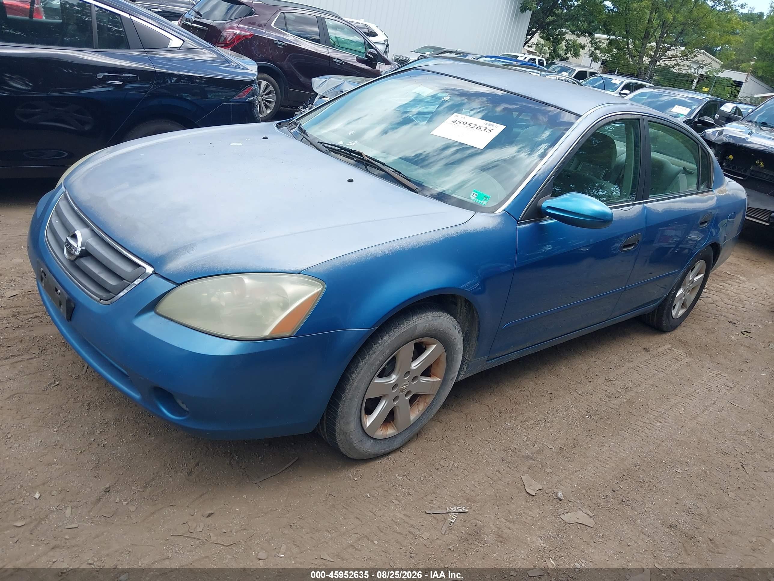 2003 Nissan Altima S/sl Light Blue vin: 1N4AL11E03C240959