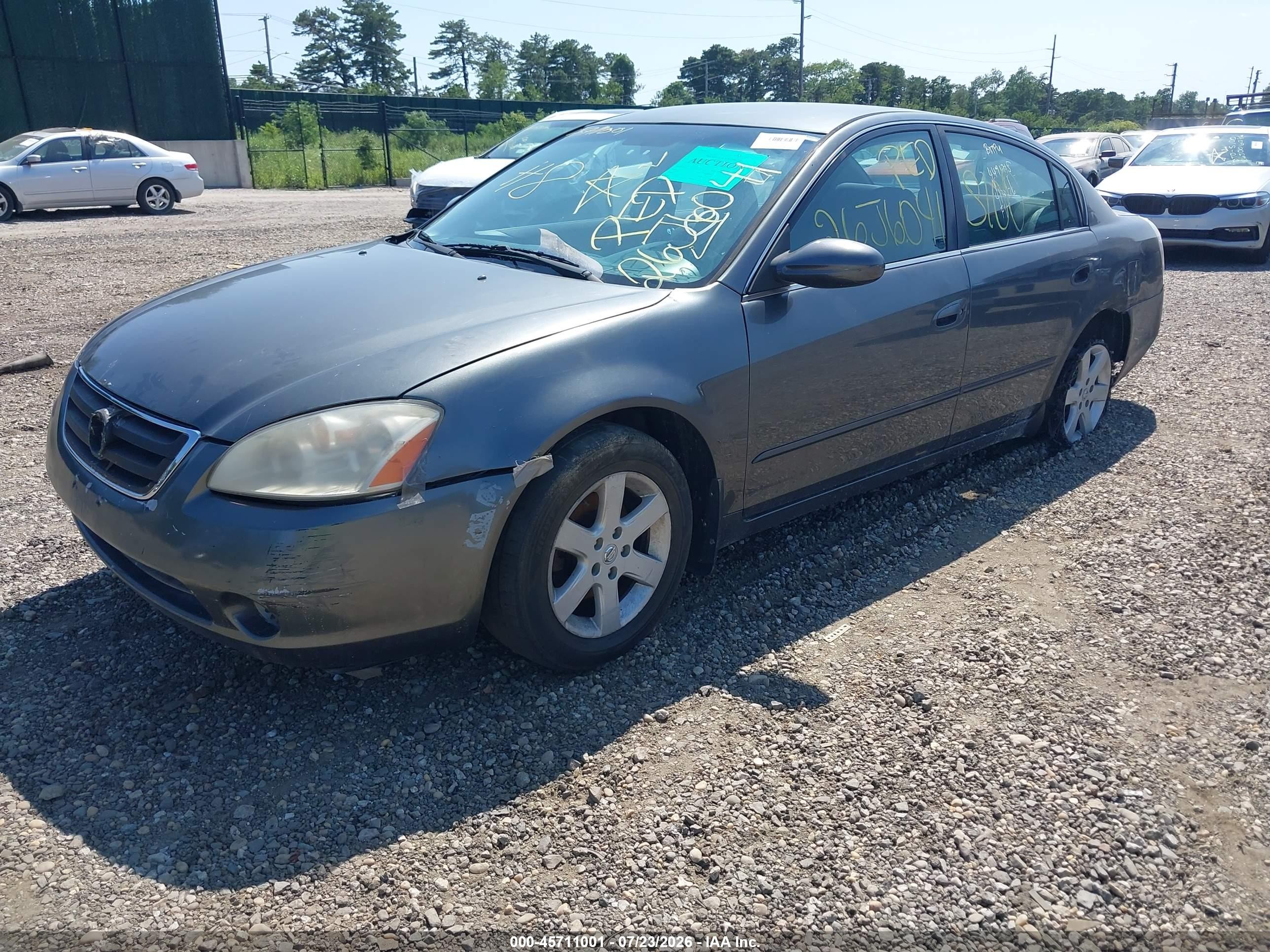 2004 Nissan Altima 2.5 S Gray vin: 1N4AL11E04C166279