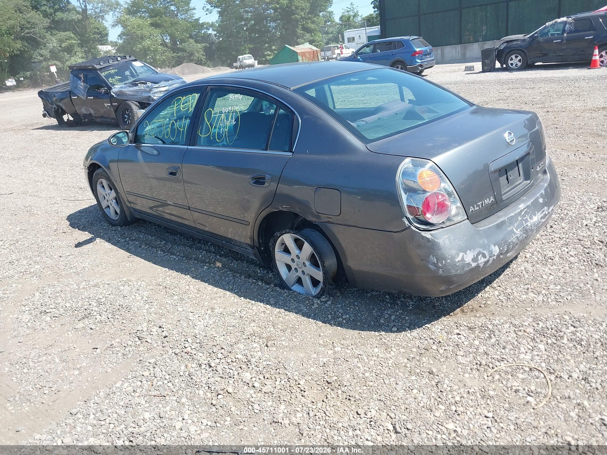 2004 Nissan Altima 2.5 S Gray vin: 1N4AL11E04C166279