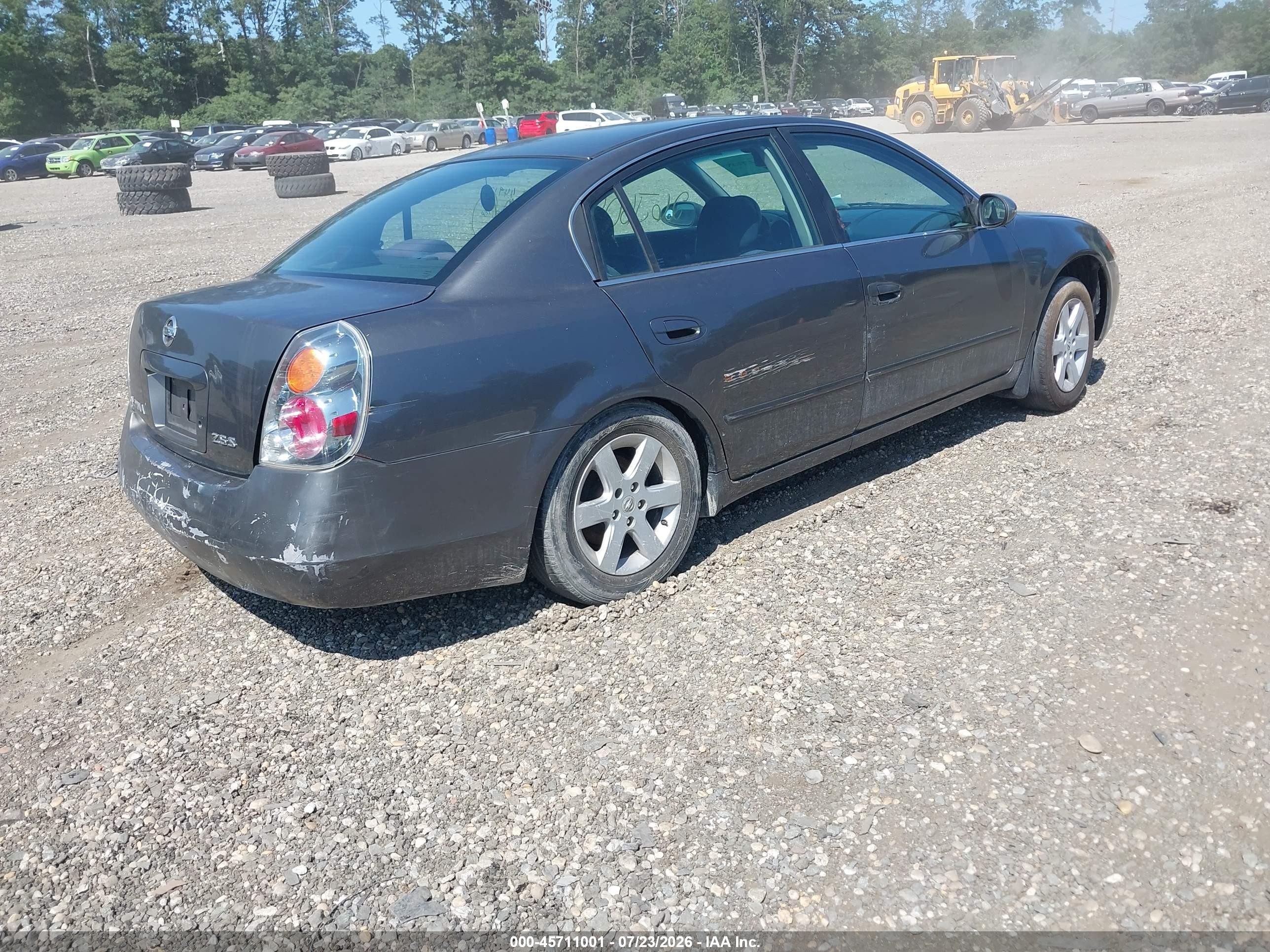 2004 Nissan Altima 2.5 S Gray vin: 1N4AL11E04C166279