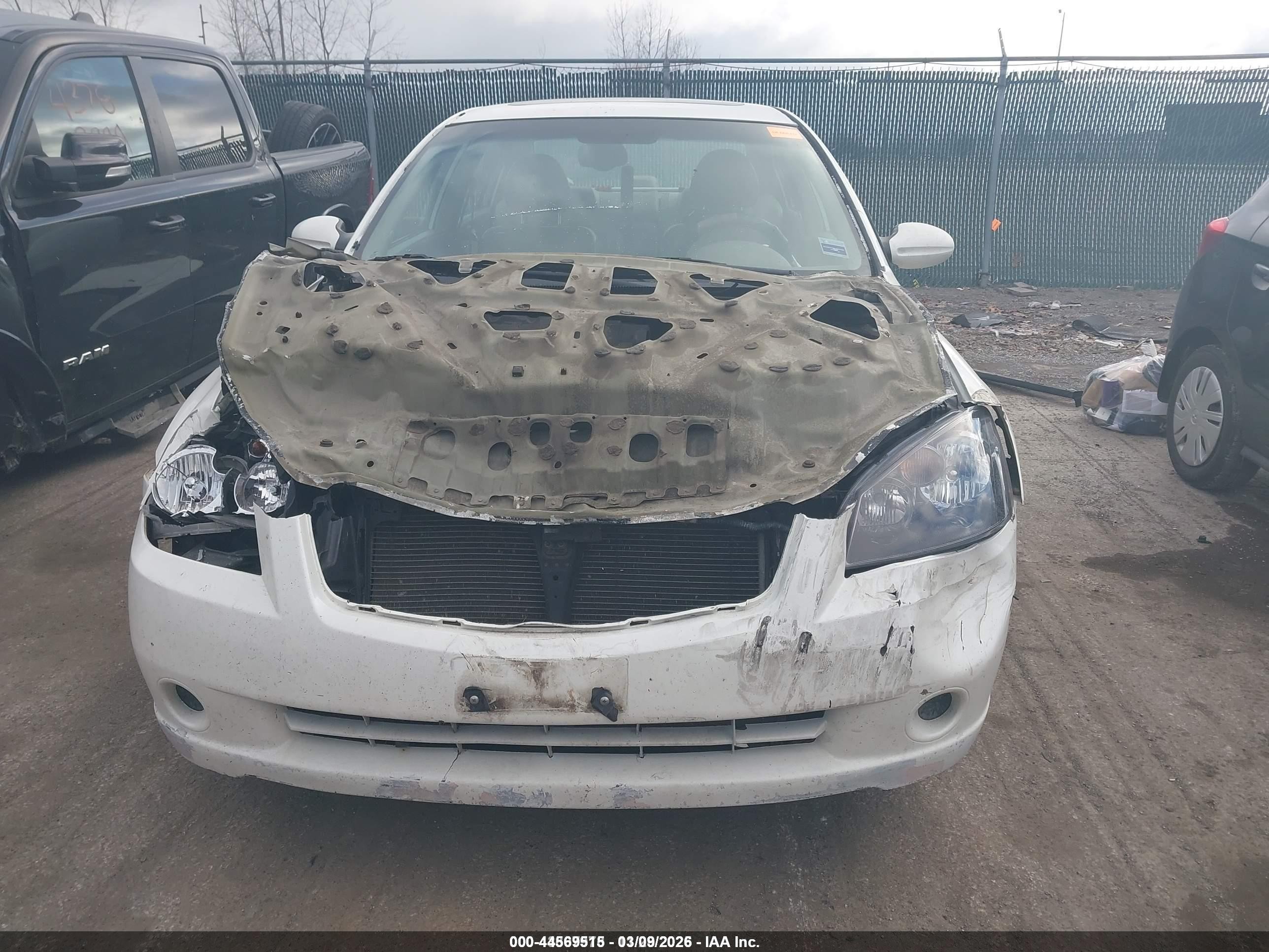 2006 Nissan Altima 2.5 S White vin: 1N4AL11E06C201308