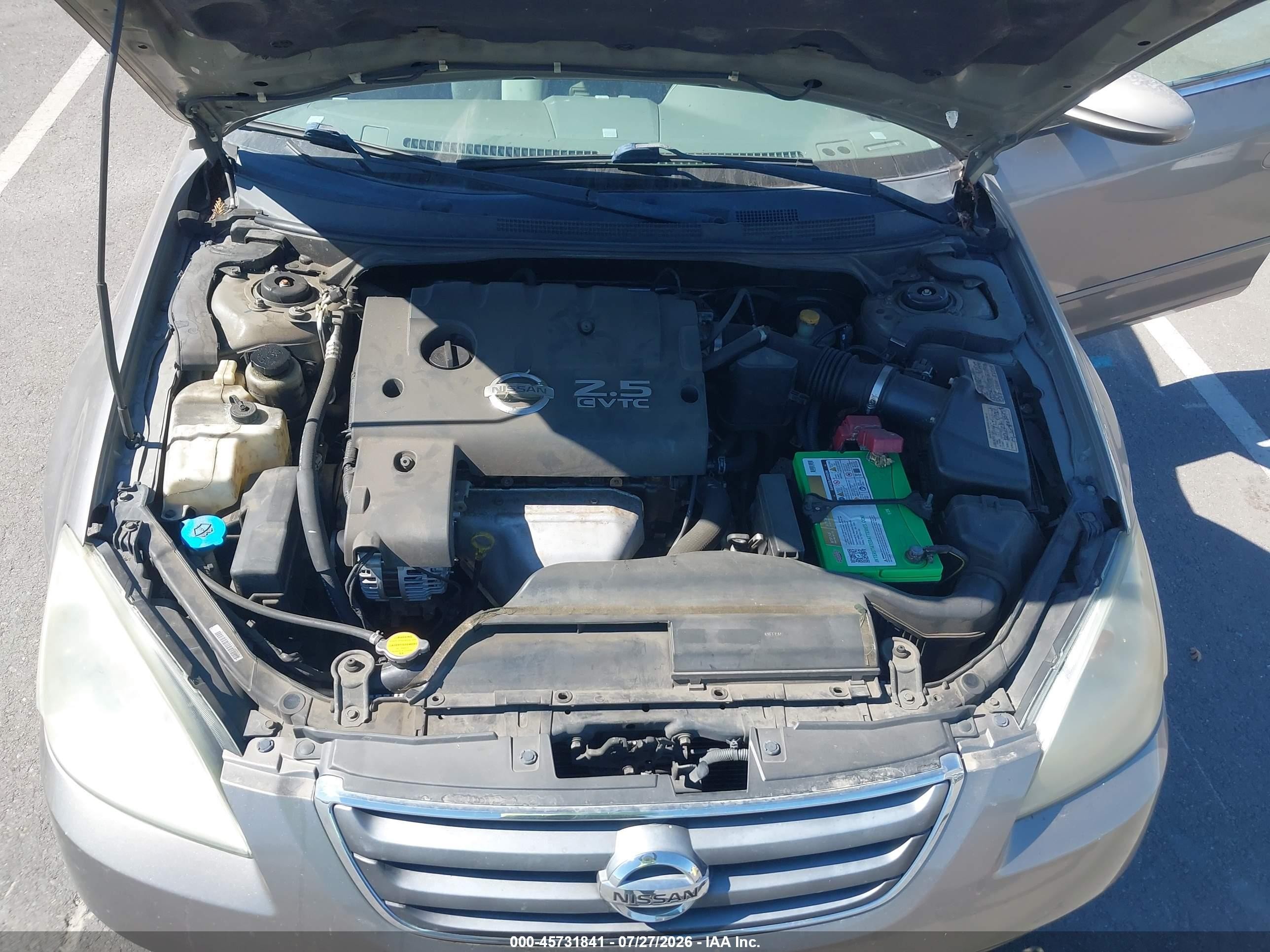 2004 Nissan Altima 2.5 S Champagne vin: 1N4AL11E14C107550