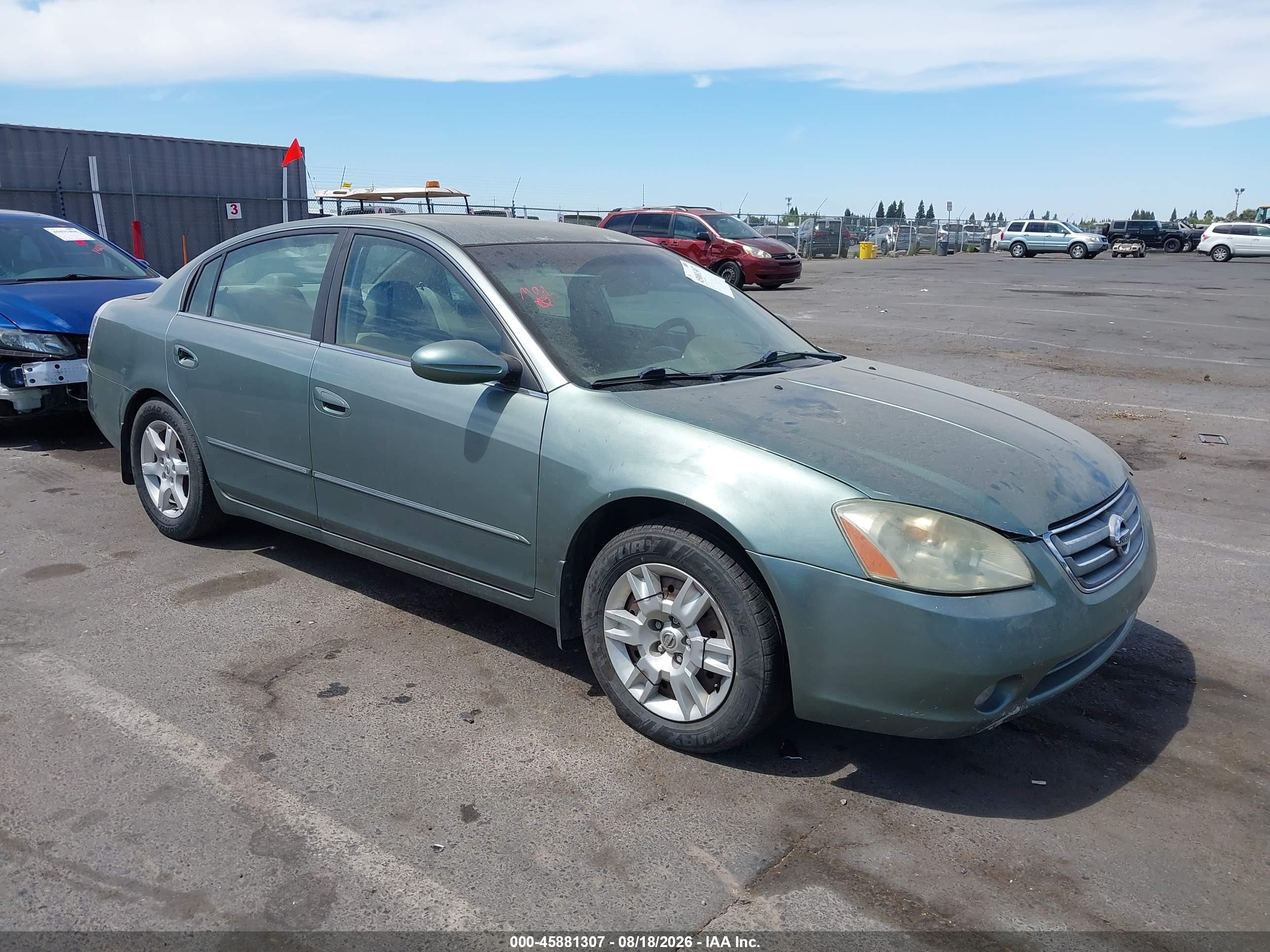 2005 Nissan Altima 2.5 S Green vin: 1N4AL11E15C164896