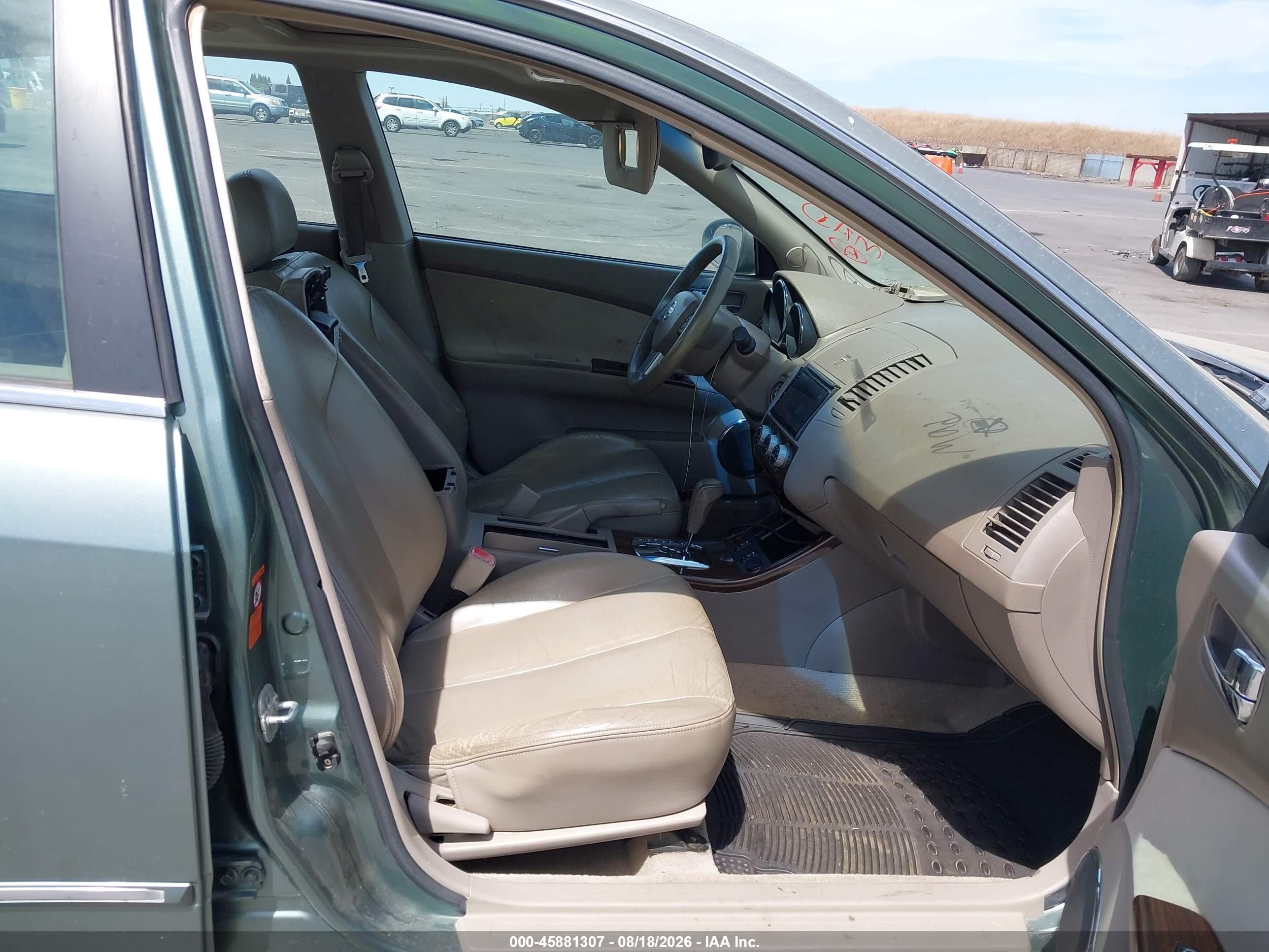 2005 Nissan Altima 2.5 S Зеленый vin: 1N4AL11E15C164896