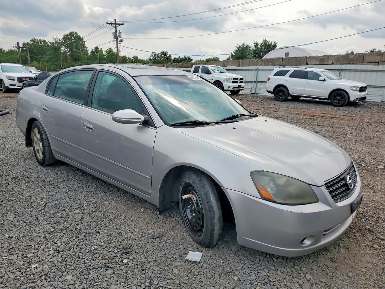 2006 Nissan Altima 2.5 S Silver vin: 1N4AL11E16N414224