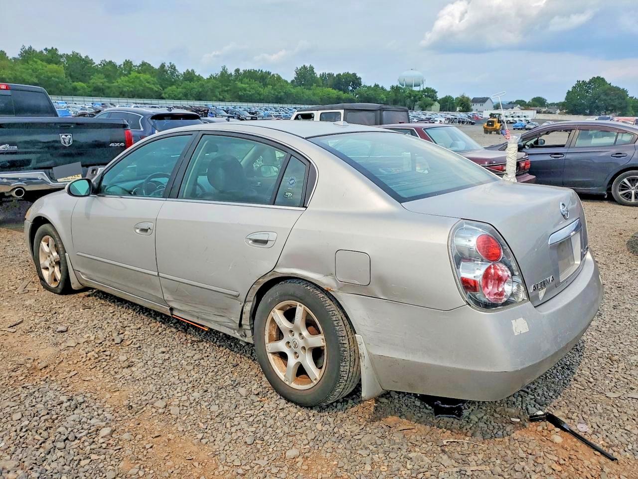 2006 Nissan Altima 2.5 S Silver vin: 1N4AL11E16N414224