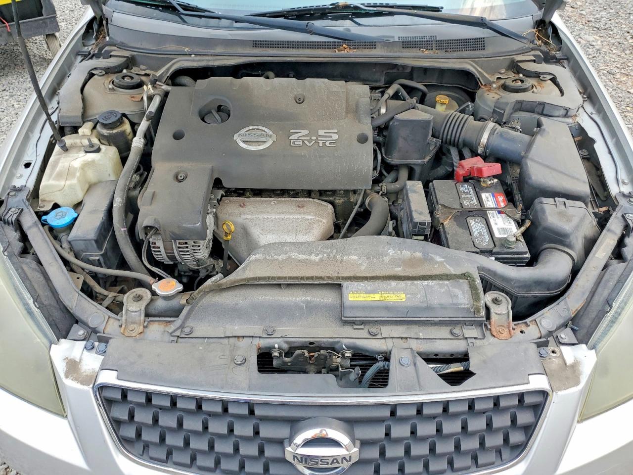 2006 Nissan Altima 2.5 S Silver vin: 1N4AL11E16N414224