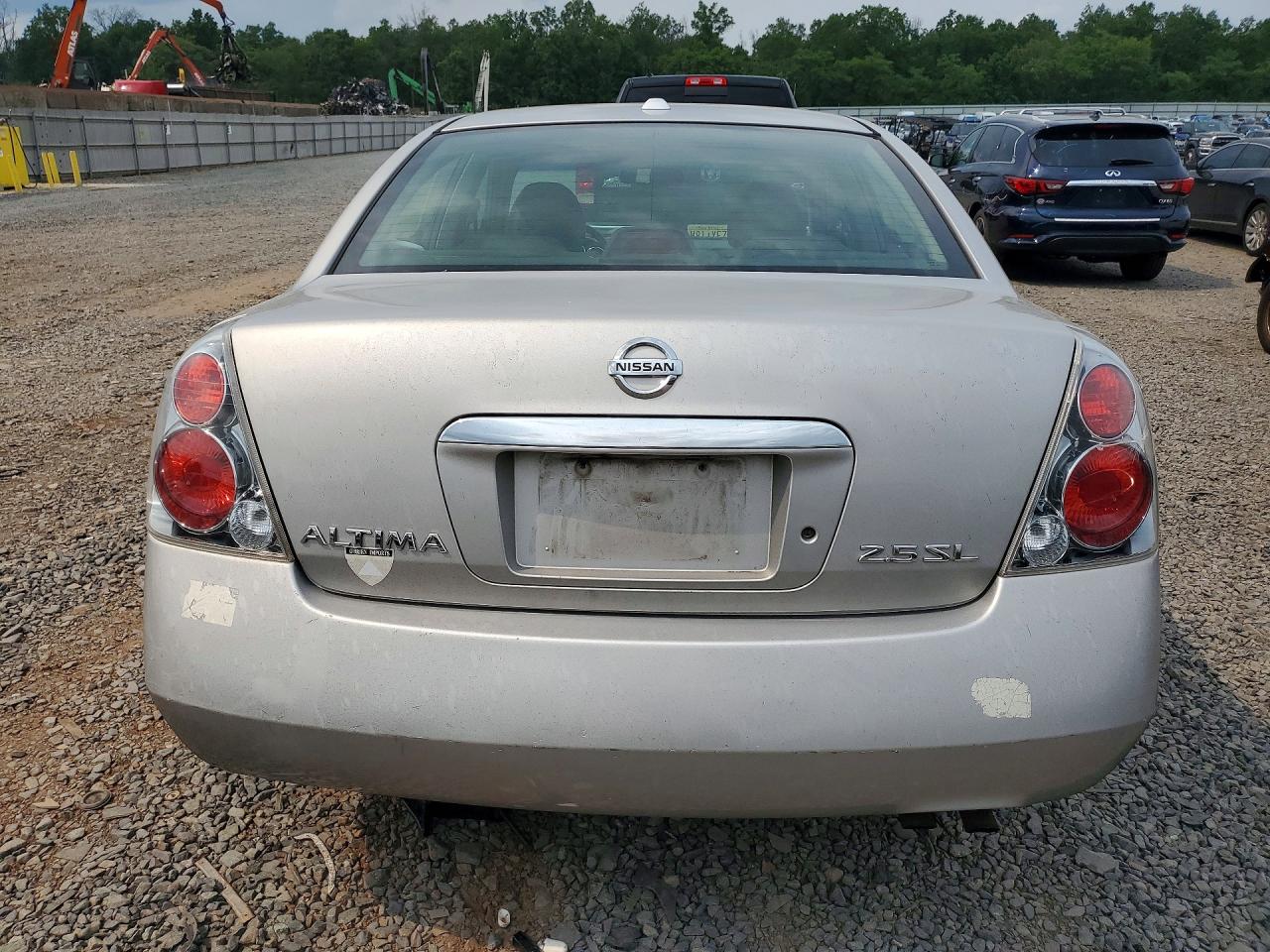 2006 Nissan Altima 2.5 S Silver vin: 1N4AL11E16N414224