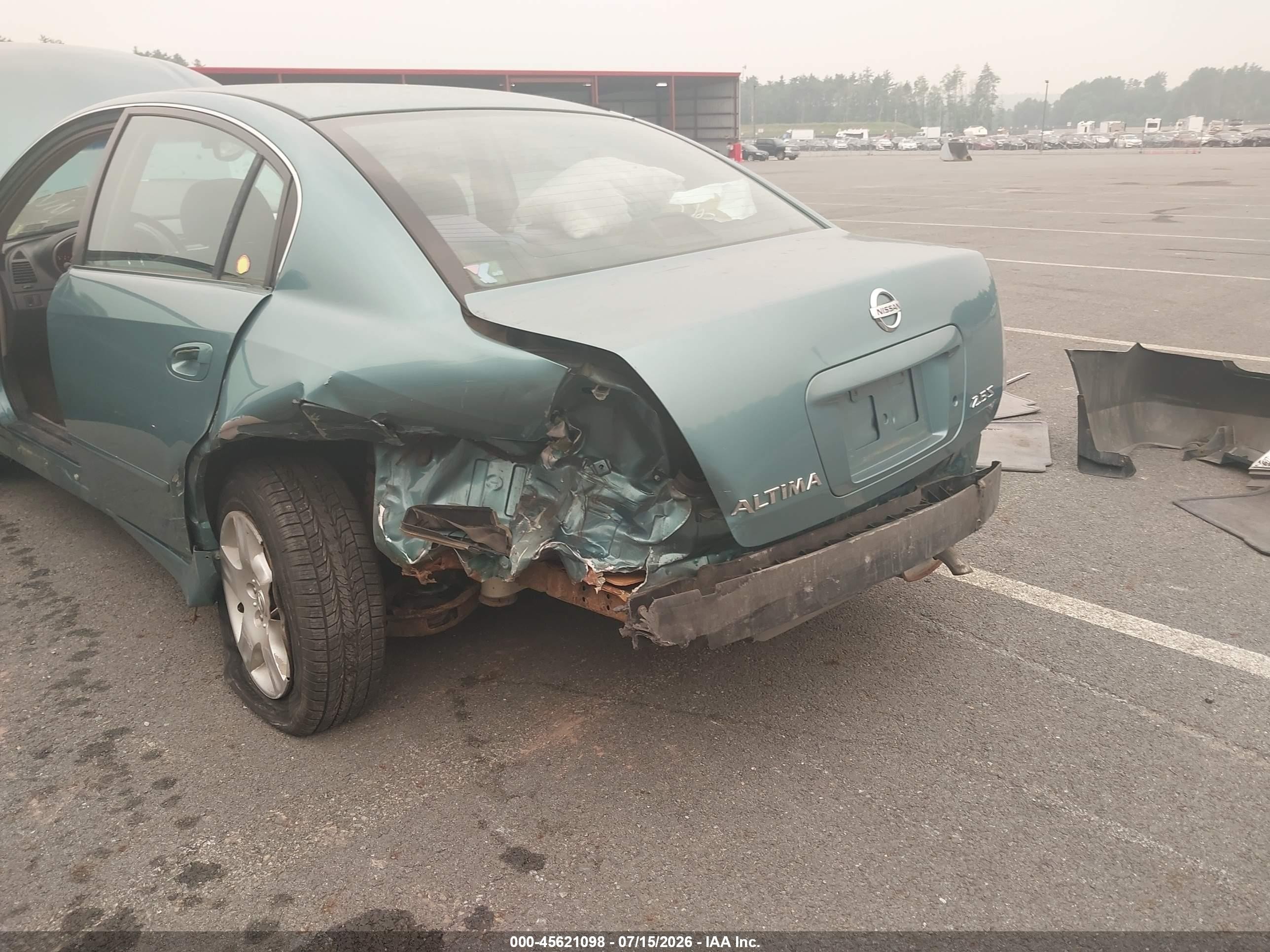 2003 Nissan Altima 2.5 S Blue vin: 1N4AL11E23C286194