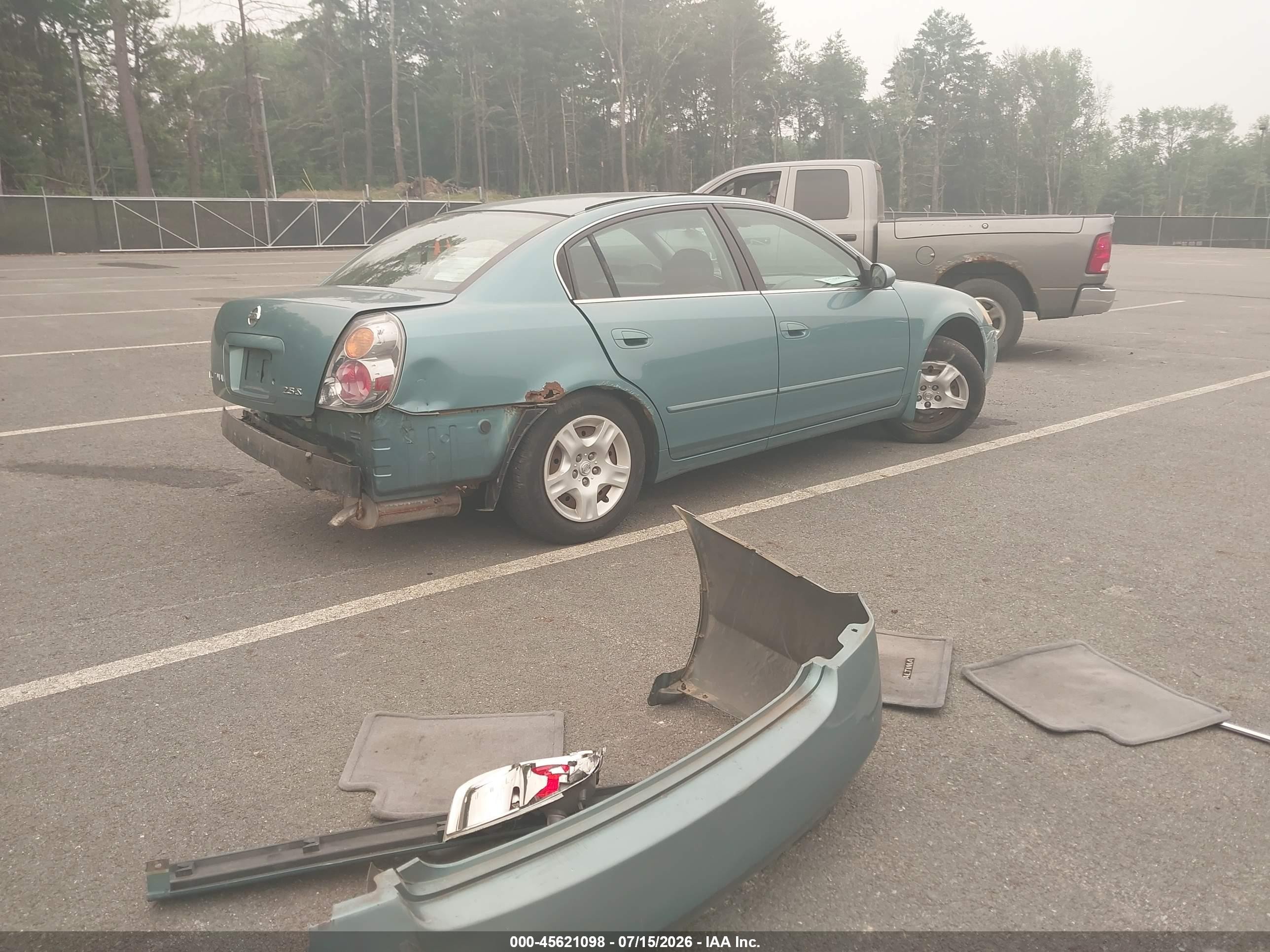 2003 Nissan Altima 2.5 S Blue vin: 1N4AL11E23C286194