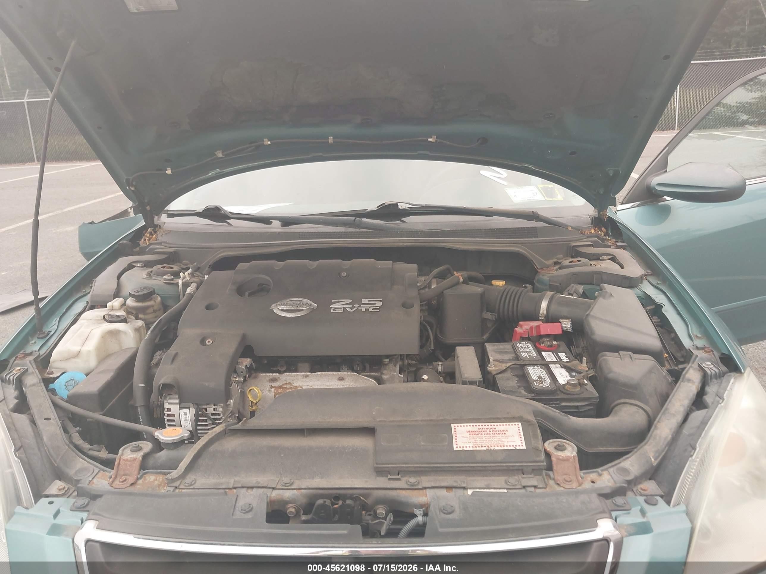 2003 Nissan Altima 2.5 S Blue vin: 1N4AL11E23C286194