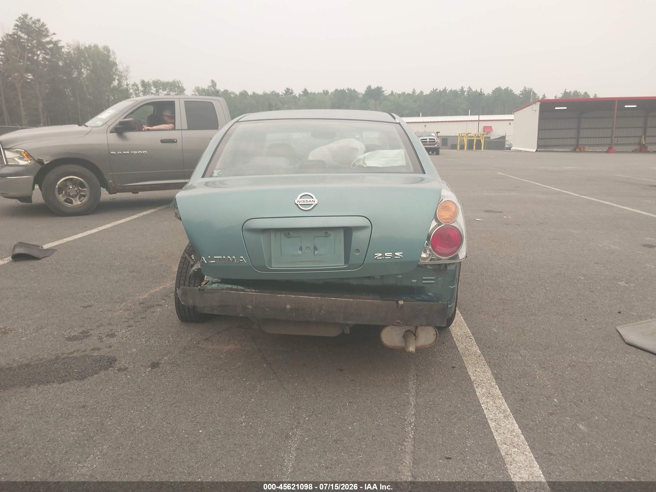 2003 Nissan Altima 2.5 S Blue vin: 1N4AL11E23C286194