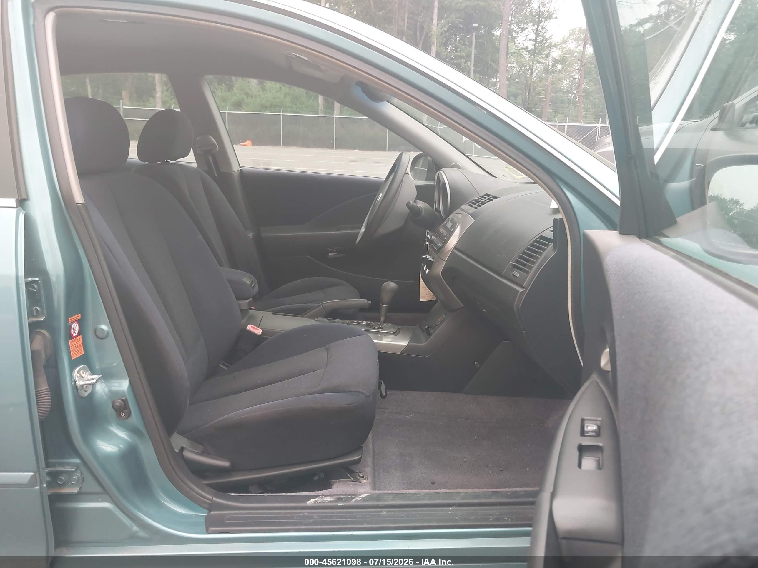 2003 Nissan Altima 2.5 S Blue vin: 1N4AL11E23C286194