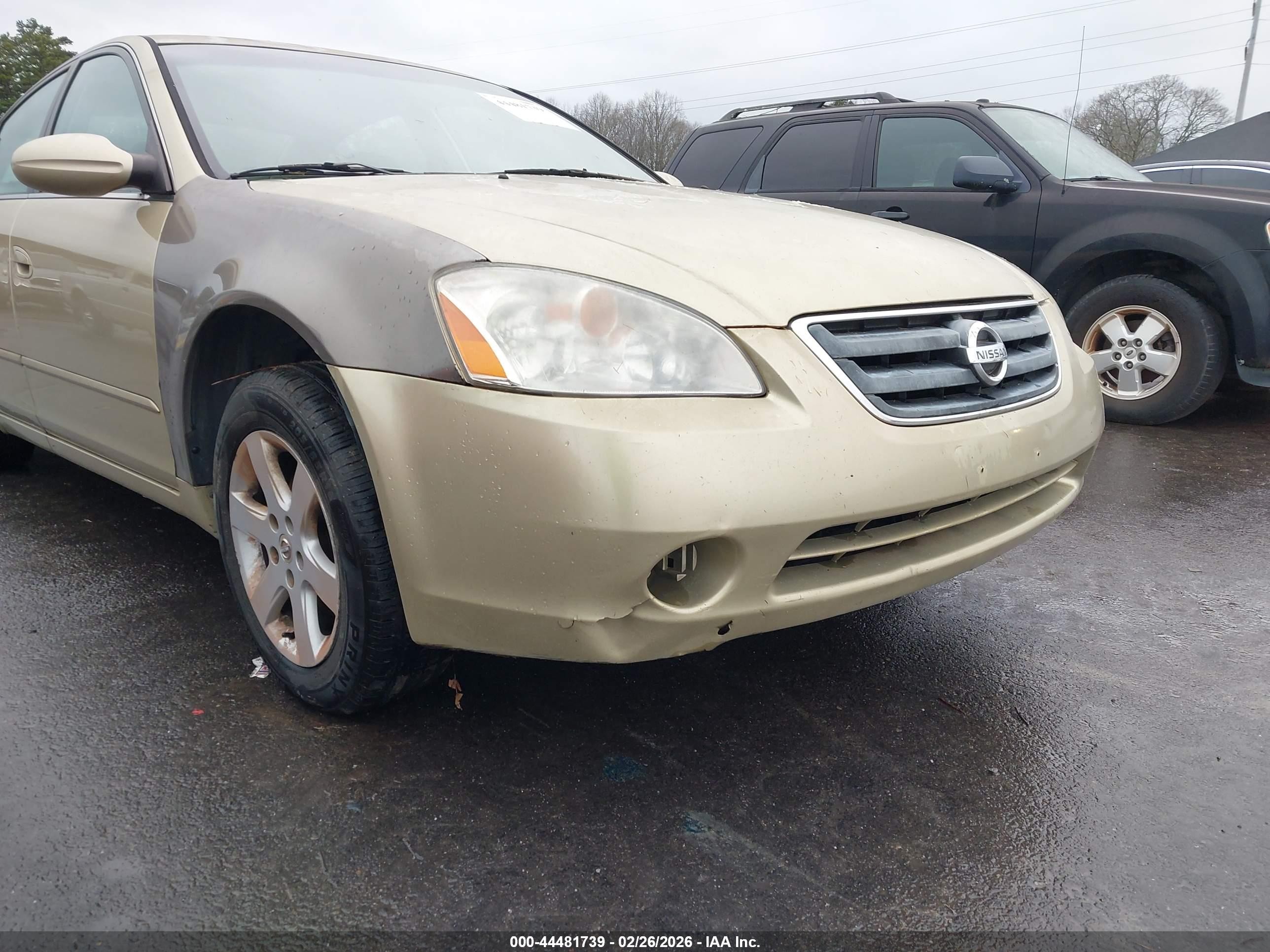 2003 Nissan Altima 2.5 S Золотой vin: 1N4AL11E23C299396