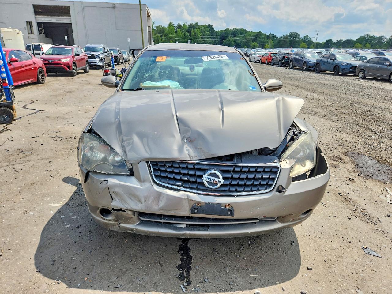 2005 Nissan Altima 2.5 S Tan vin: 1N4AL11E25C226256