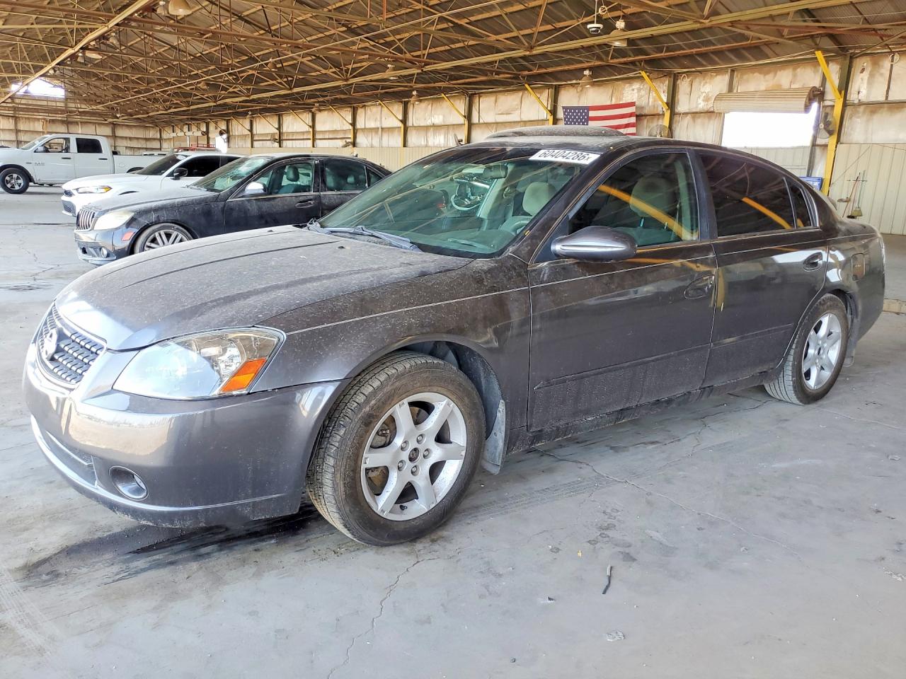 2005 Nissan Altima 2.5 Gray vin: 1N4AL11E35C145167