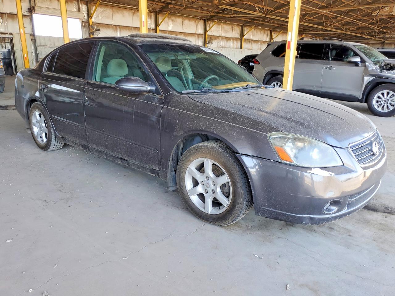 2005 Nissan Altima 2.5 Gray vin: 1N4AL11E35C145167