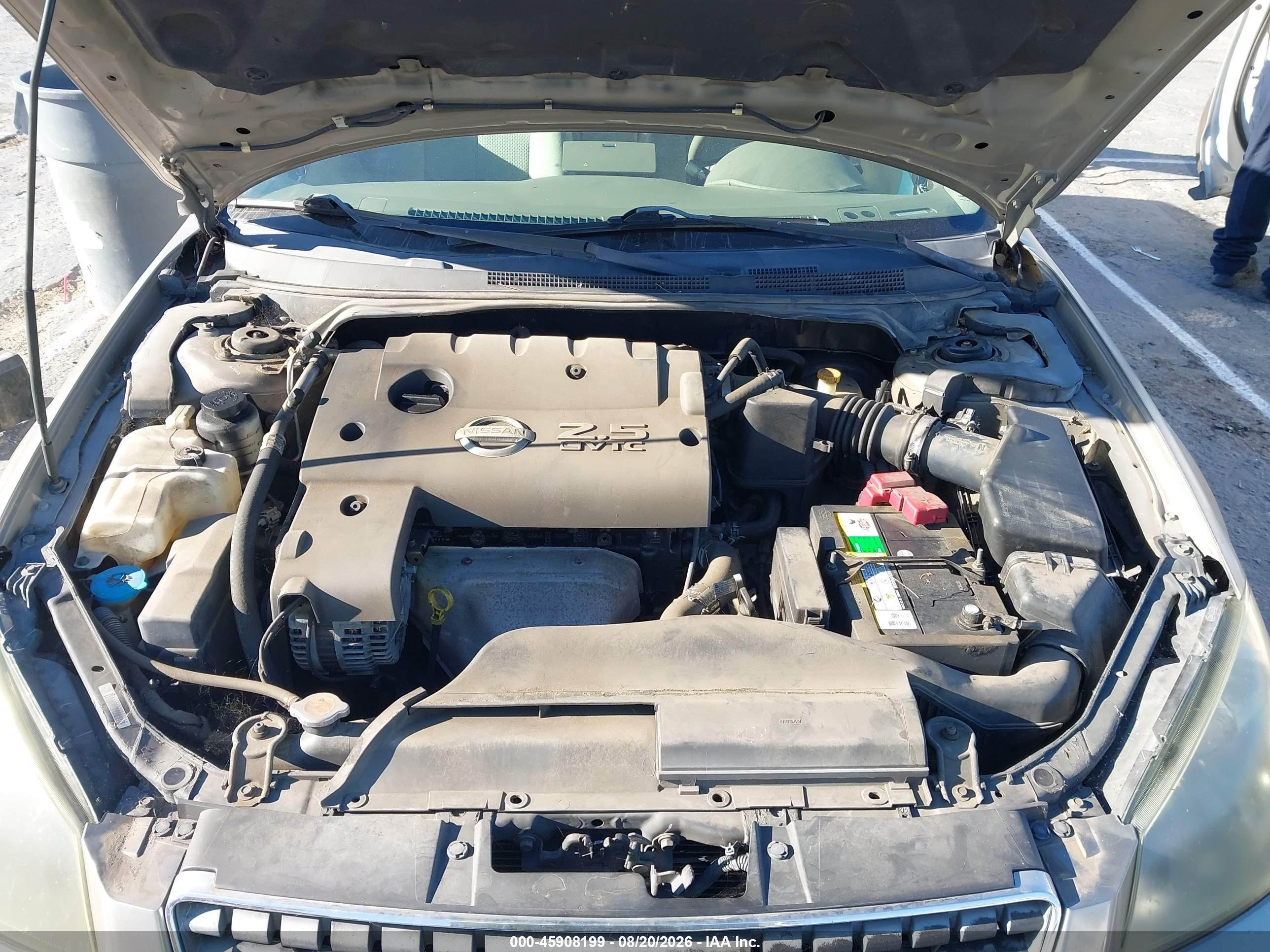 2005 Nissan Altima 2.5 S Gold vin: 1N4AL11E35C296977