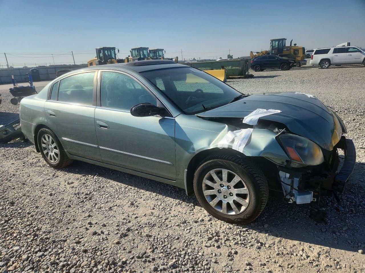 2005 Nissan Altima 2.5 Green vin: 1N4AL11E35C315527