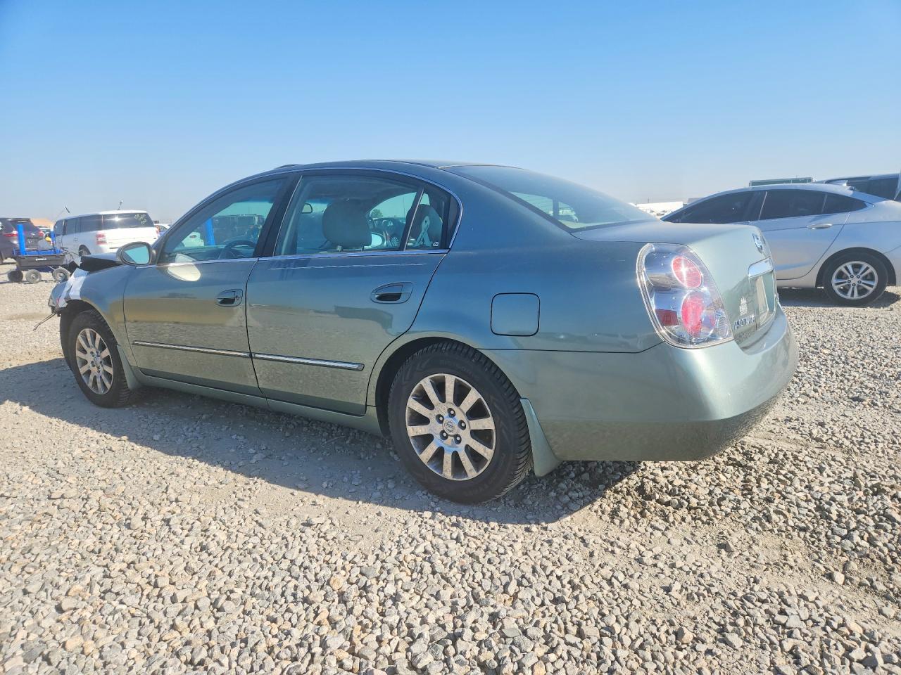 2005 Nissan Altima 2.5 Green vin: 1N4AL11E35C315527