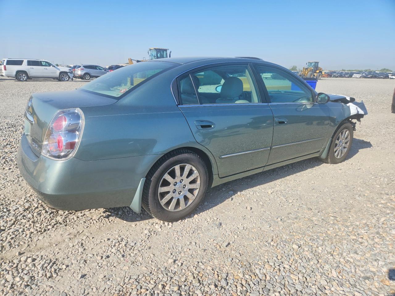 2005 Nissan Altima 2.5 Green vin: 1N4AL11E35C315527