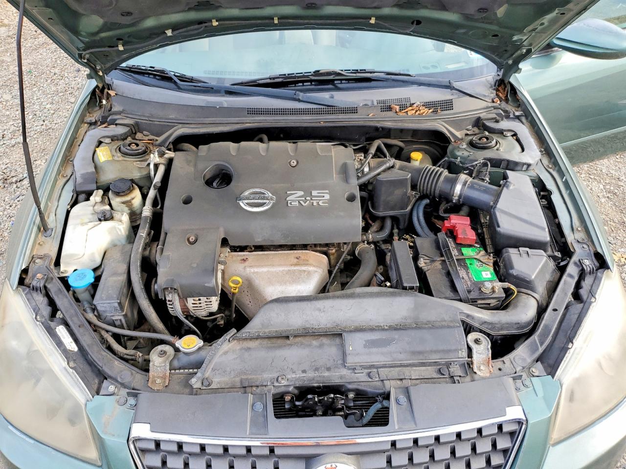 2006 Nissan Altima 2.5 S Green vin: 1N4AL11E36N343902