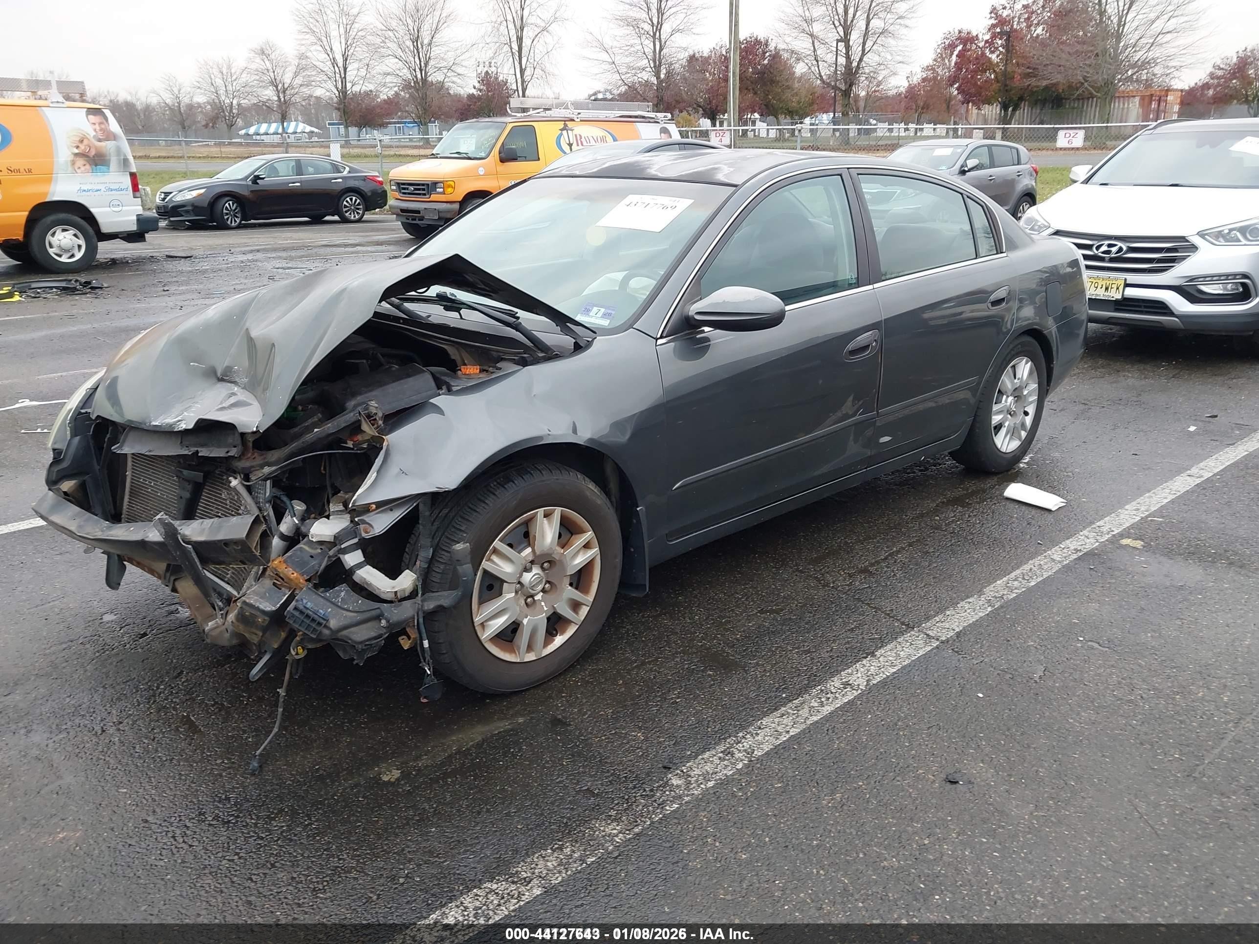 2006 Nissan Altima 2.5 S Gray vin: 1N4AL11E36N424026