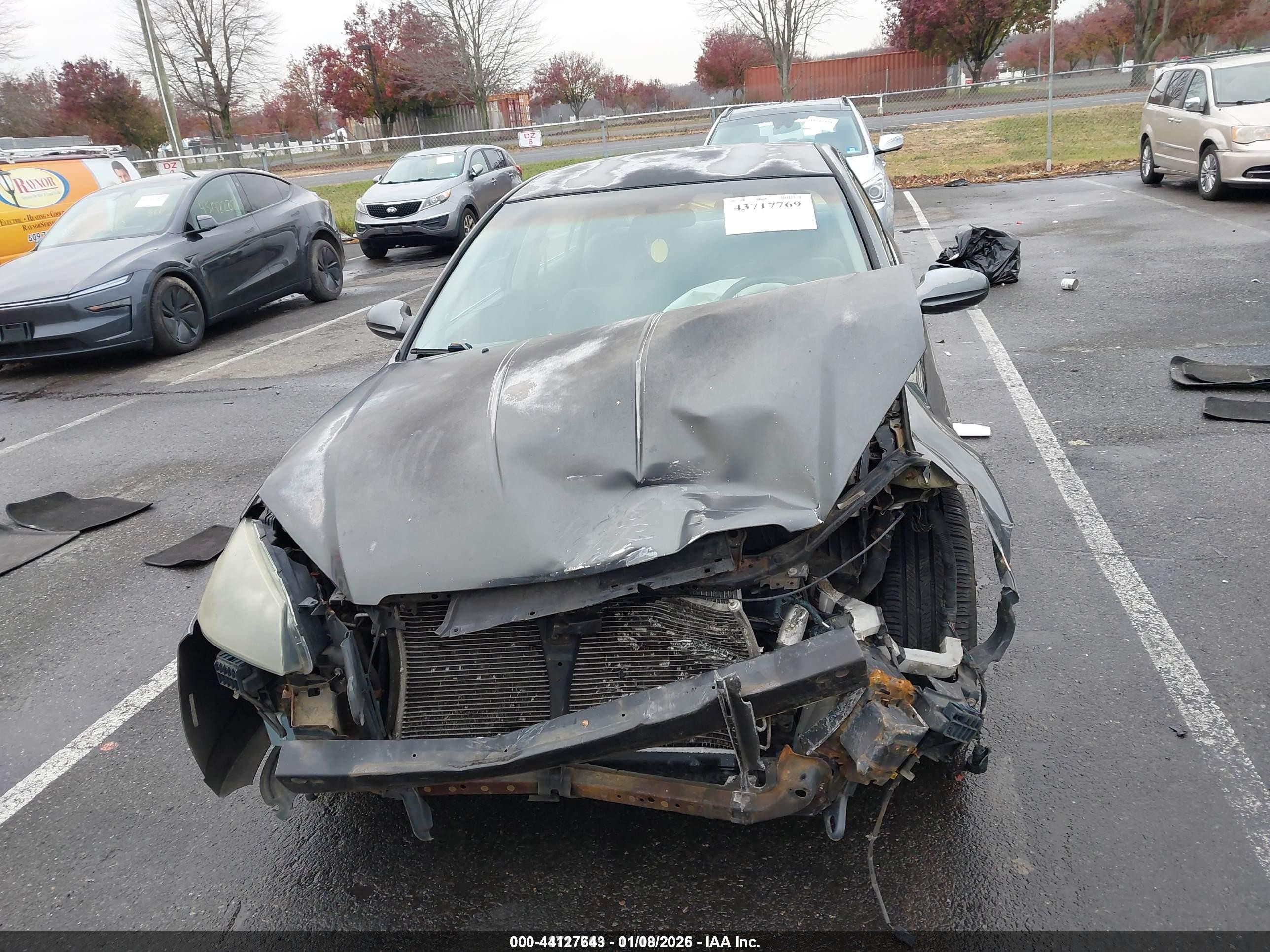 2006 Nissan Altima 2.5 S Gray vin: 1N4AL11E36N424026
