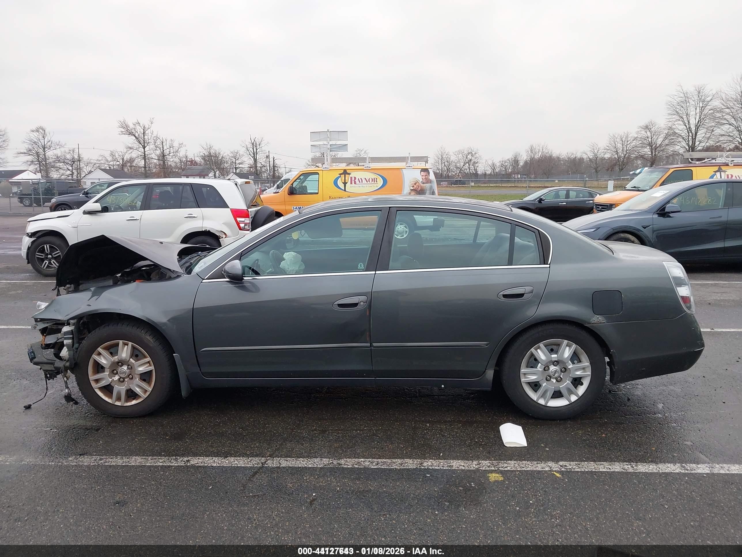 2006 Nissan Altima 2.5 S Gray vin: 1N4AL11E36N424026