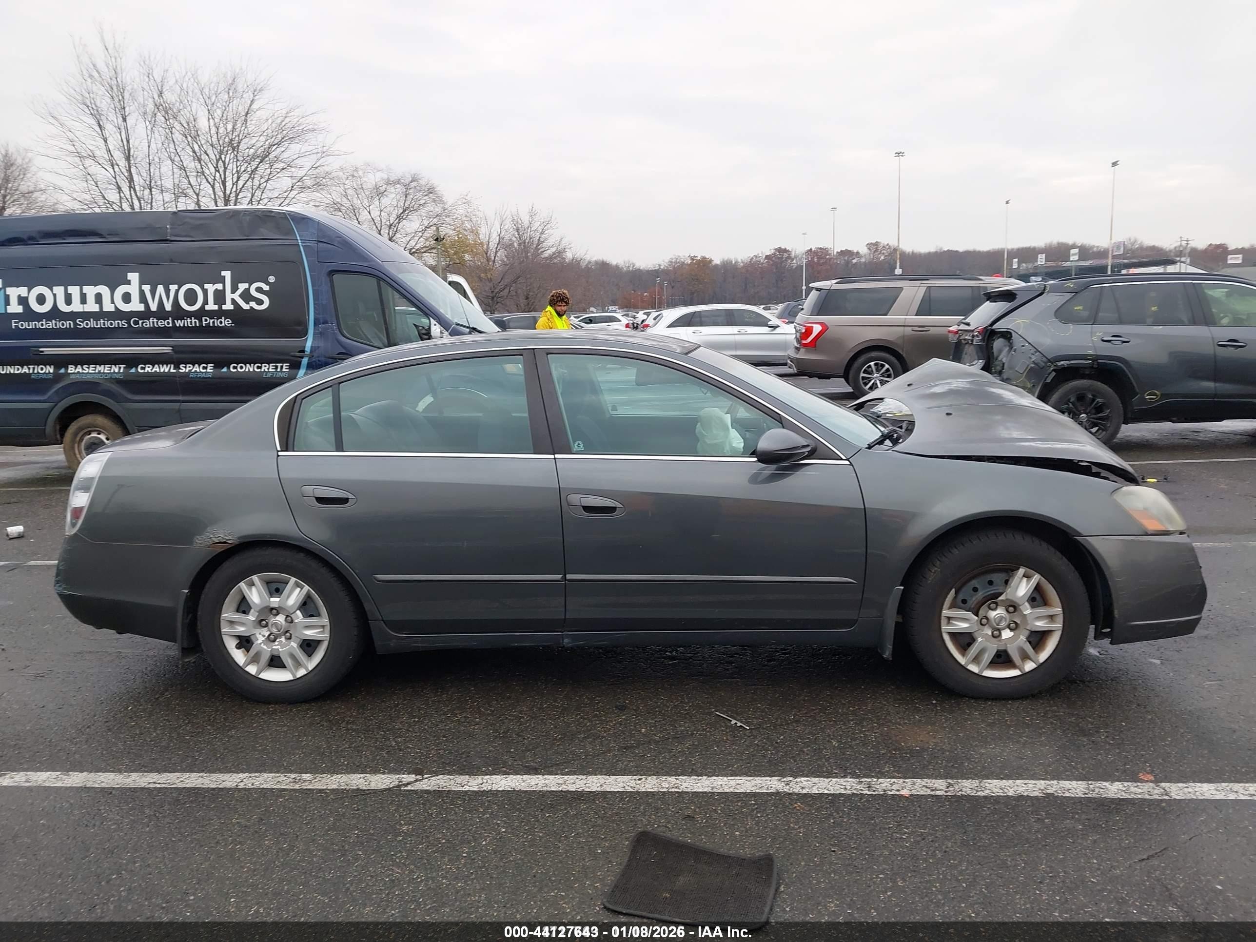 2006 Nissan Altima 2.5 S Gray vin: 1N4AL11E36N424026