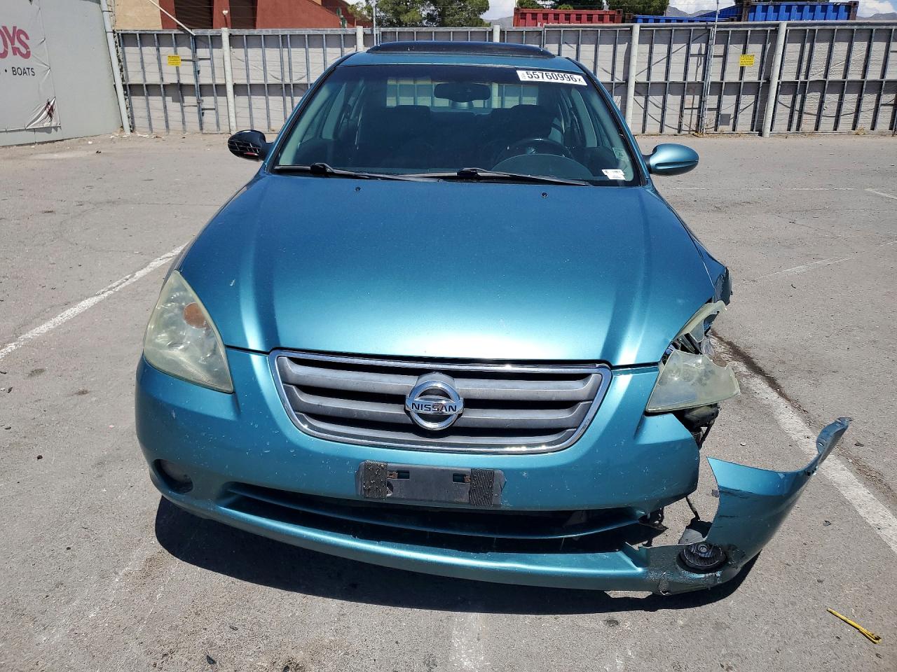 2003 Nissan Altima 2.5 S Blue vin: 1N4AL11E43C228944