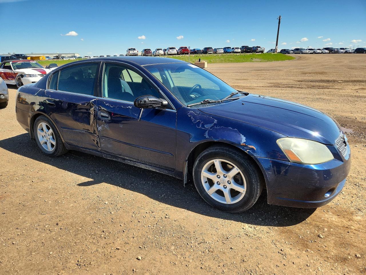 2005 Nissan Altima 2.5 Blue vin: 1N4AL11E45C161250