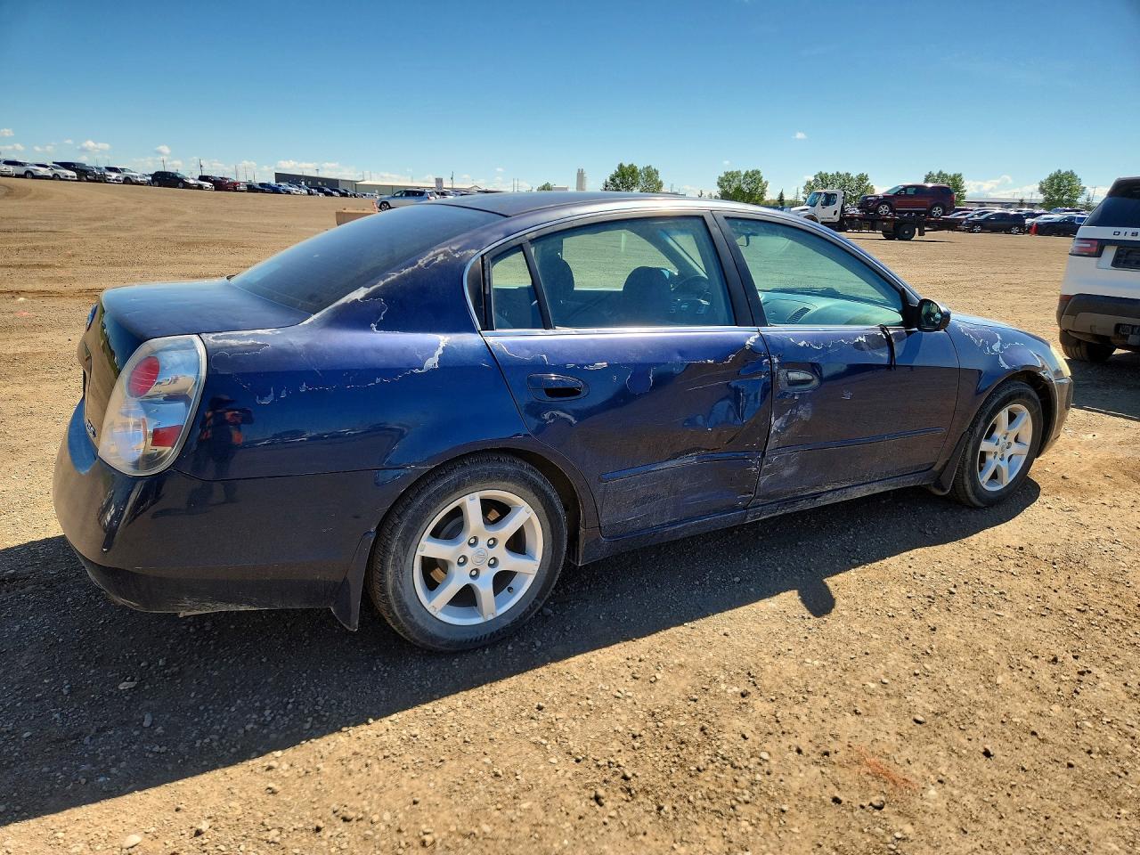 2005 Nissan Altima 2.5 Blue vin: 1N4AL11E45C161250
