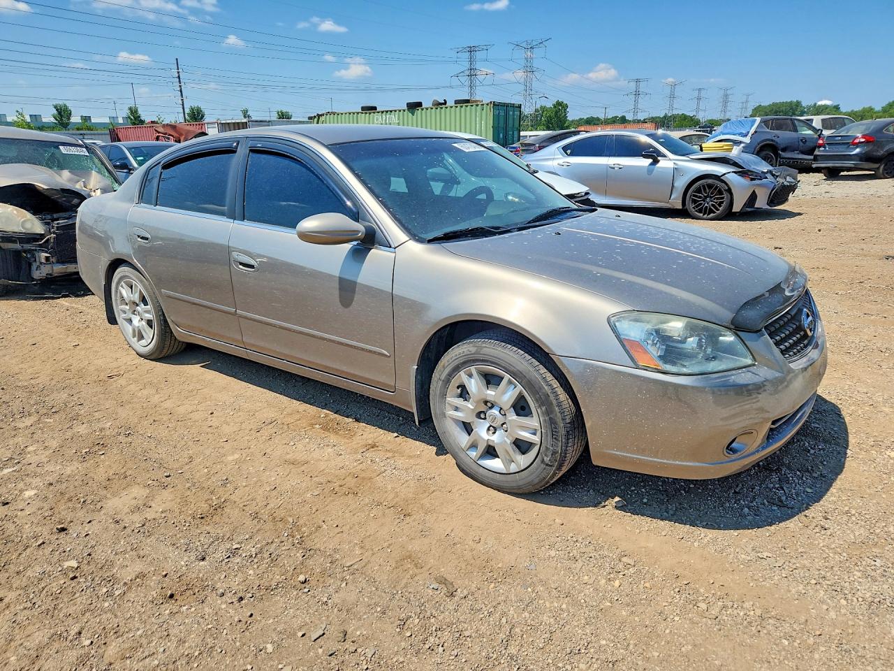 2005 Nissan Altima S Beige vin: 1N4AL11E45C264054