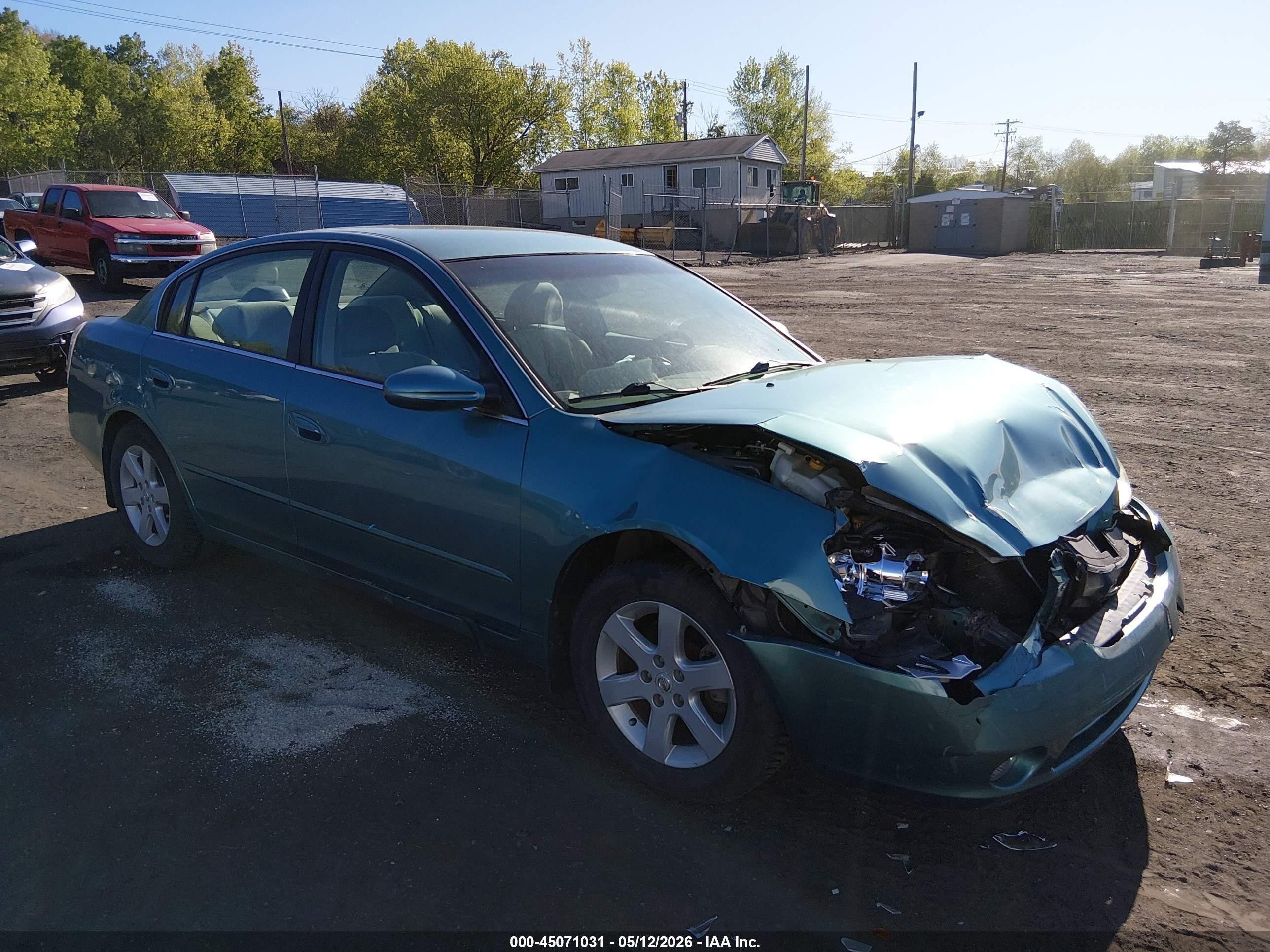 2003 Nissan Altima 2.5 S Blue vin: 1N4AL11E53C170133