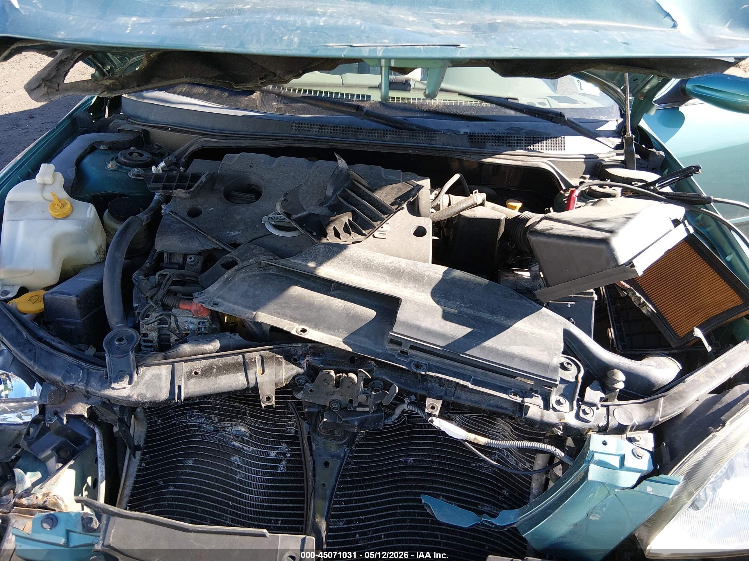 2003 Nissan Altima 2.5 S Blue vin: 1N4AL11E53C170133