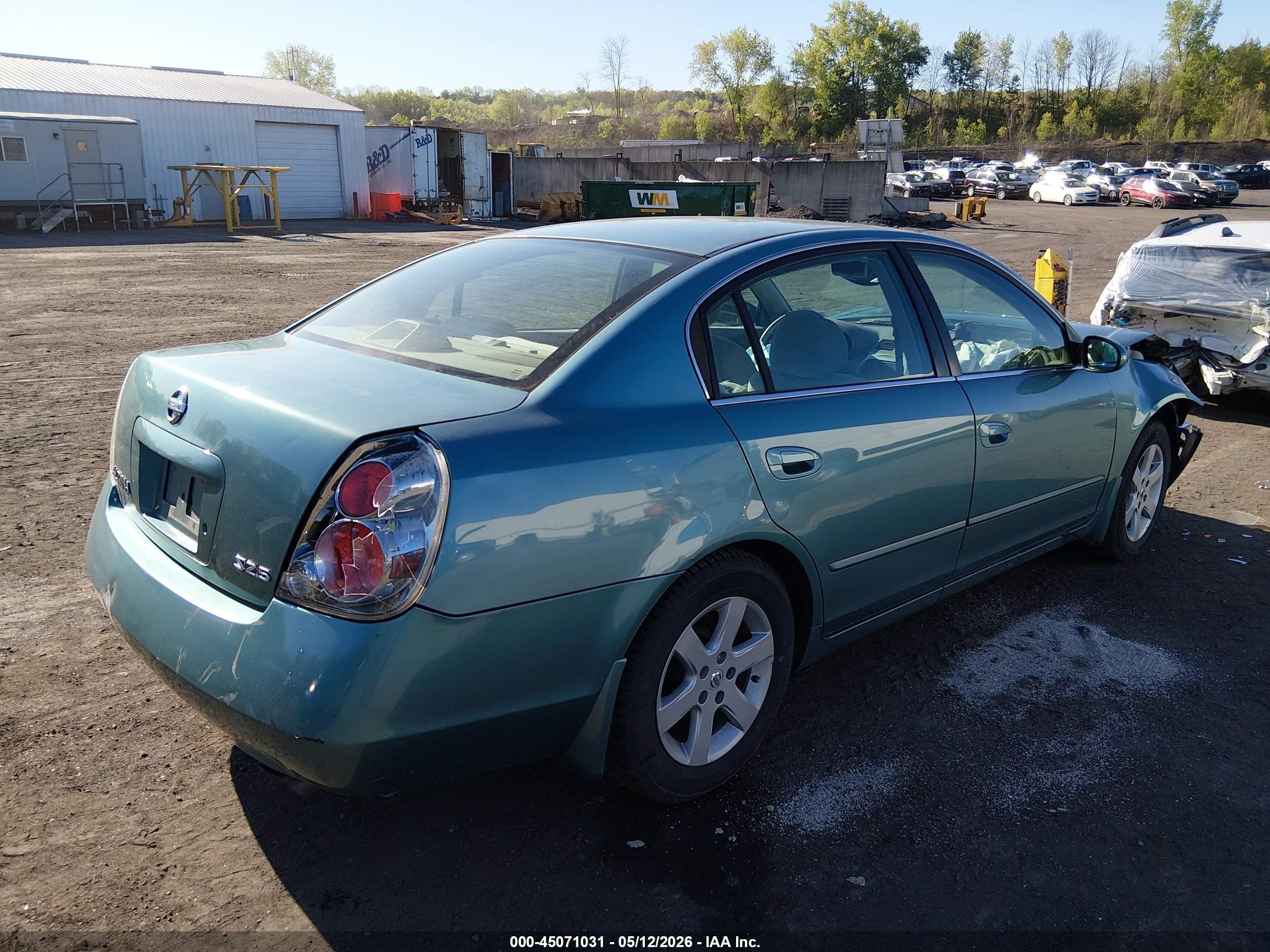 2003 Nissan Altima 2.5 S Blue vin: 1N4AL11E53C170133