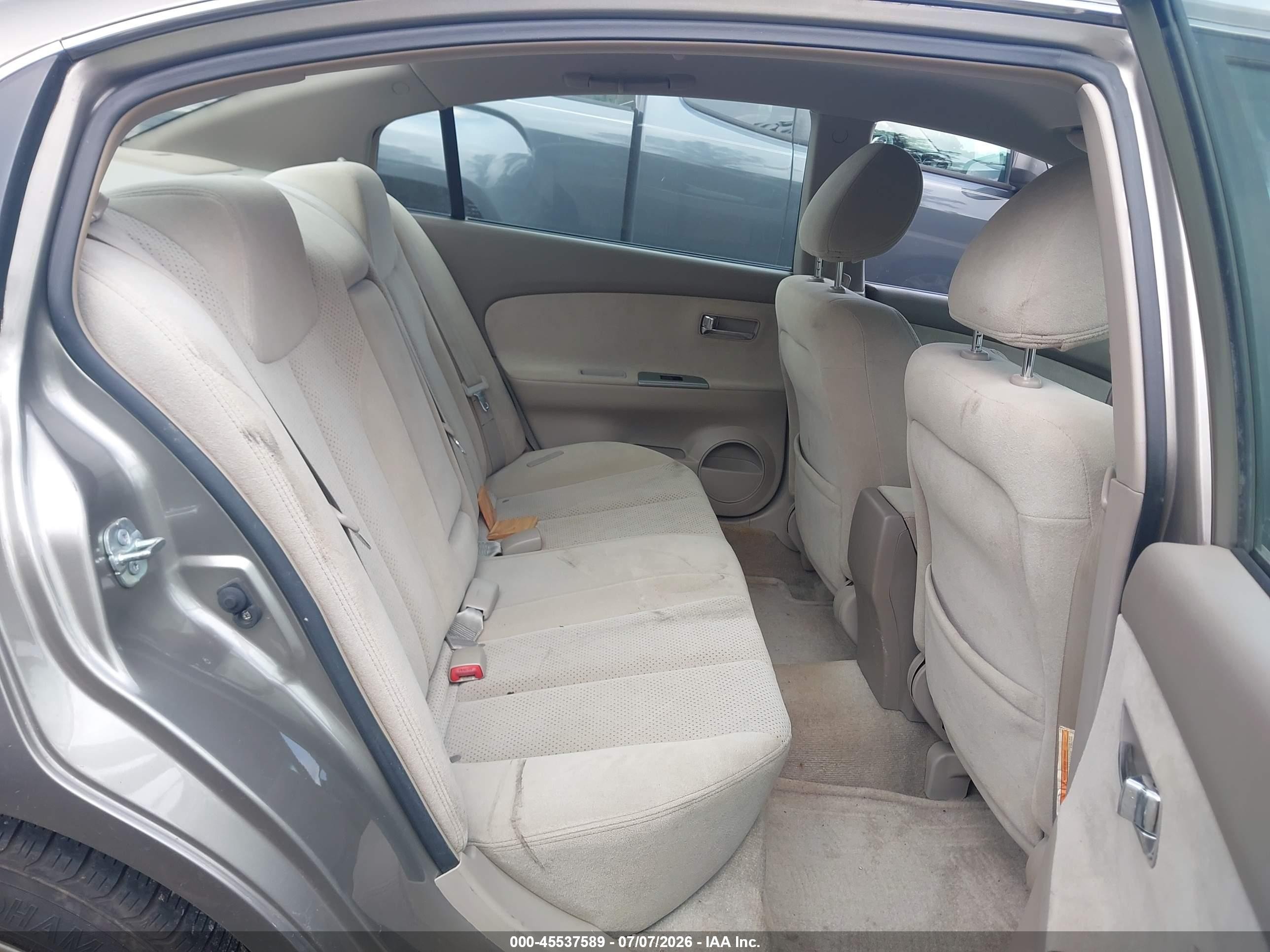 2005 Nissan Altima 2.5 S Gray vin: 1N4AL11E55N496375
