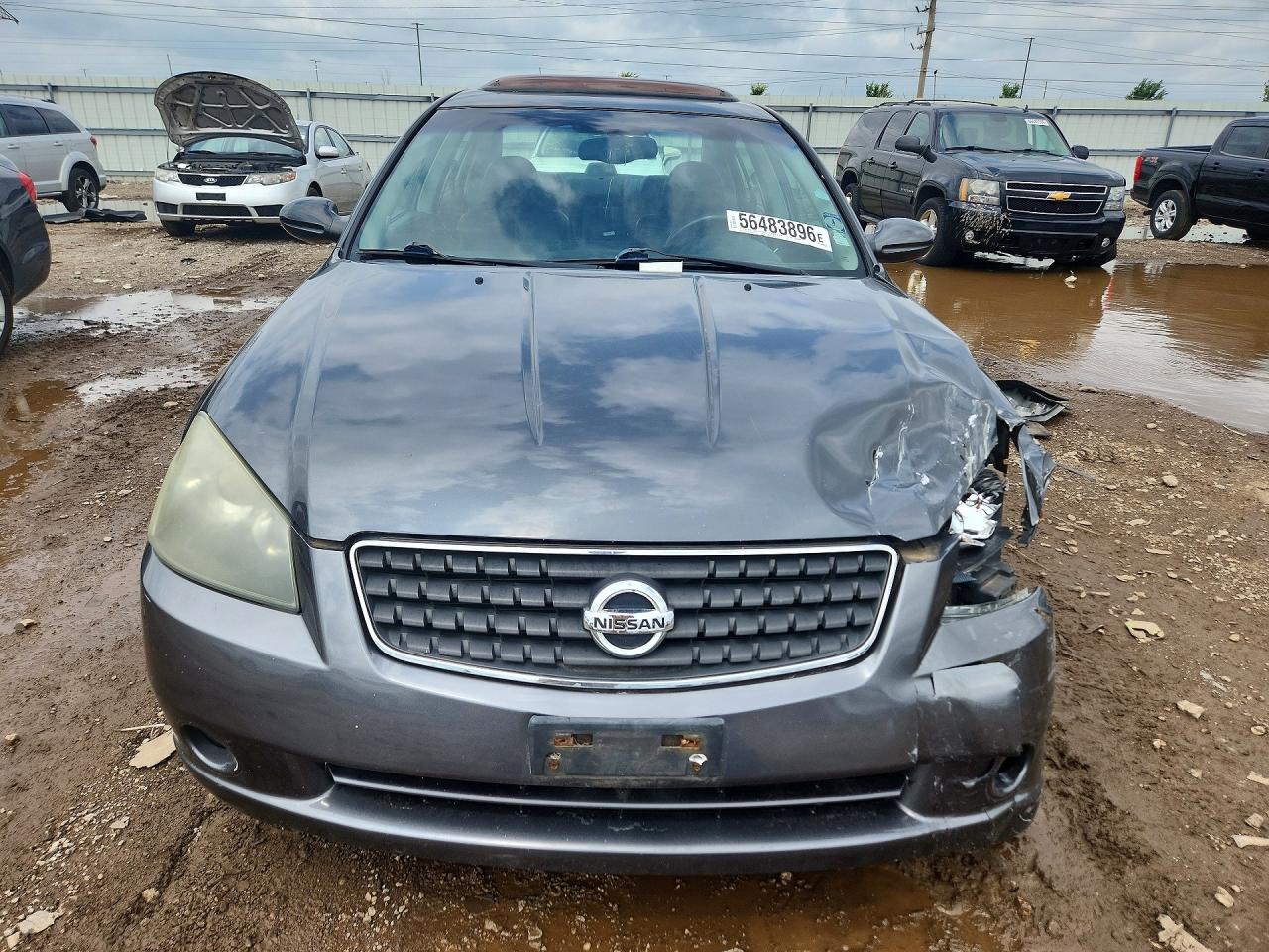 2006 Nissan Altima Gray vin: 1N4AL11E56N309945