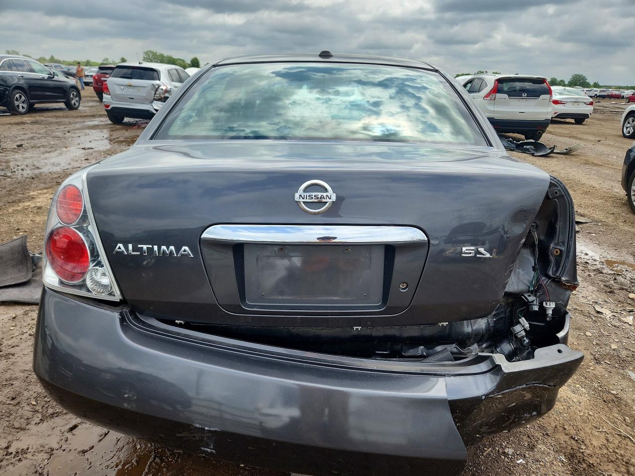 2006 Nissan Altima Gray vin: 1N4AL11E56N309945